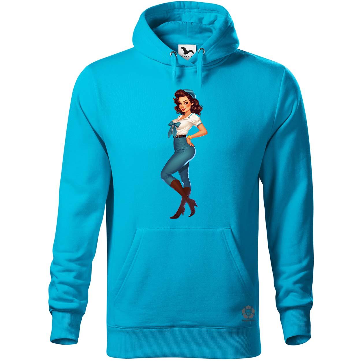 Pin-up girl v14 egyedi  pulóver 