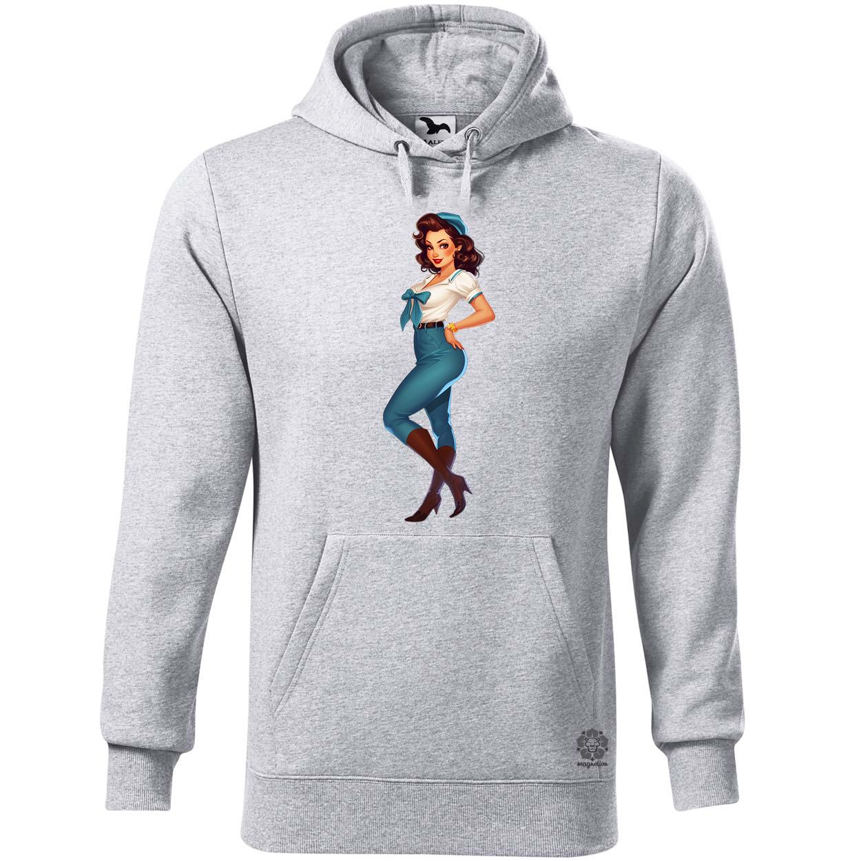 Pin-up girl v14 egyedi  pulóver 