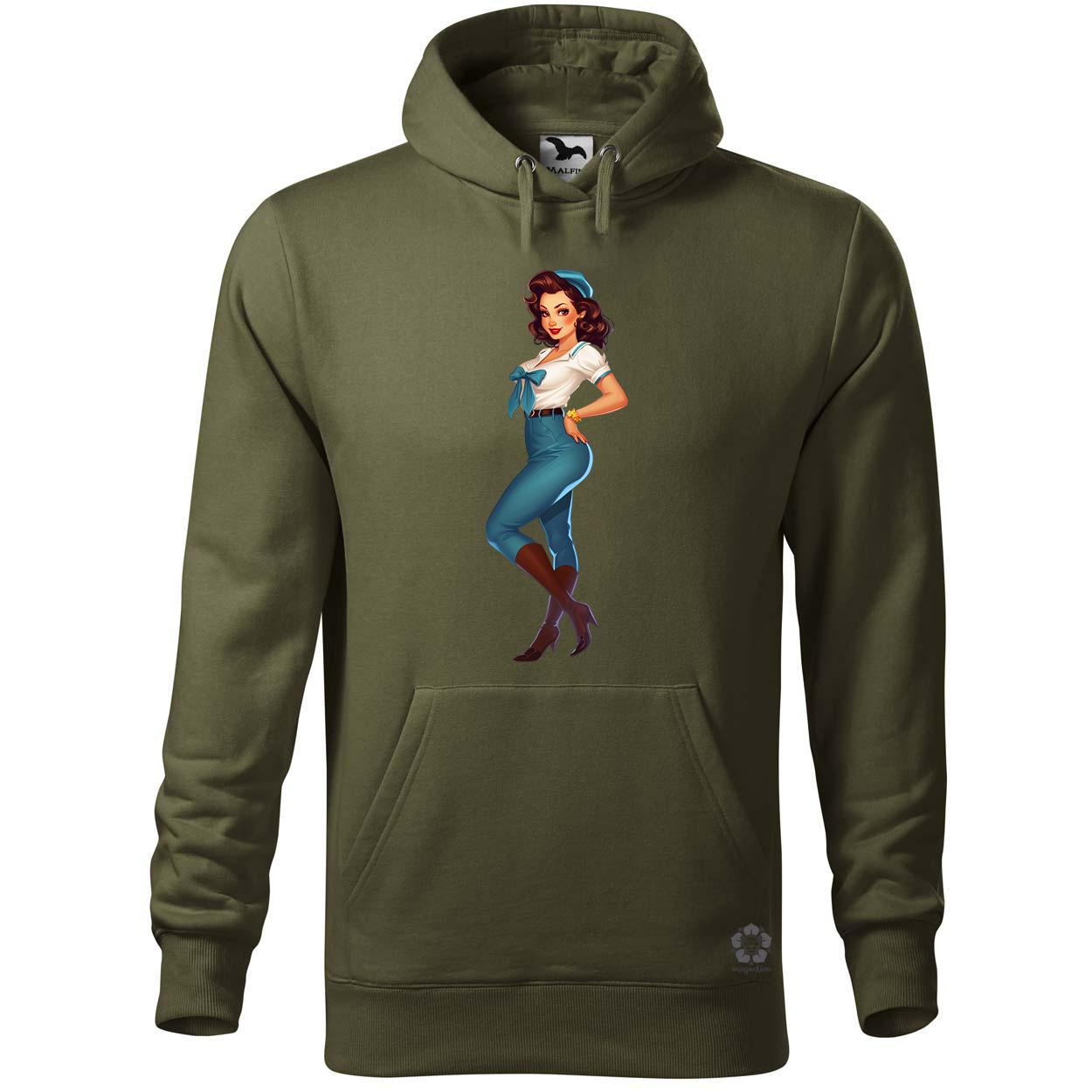 Pin-up girl v14 egyedi  pulóver 