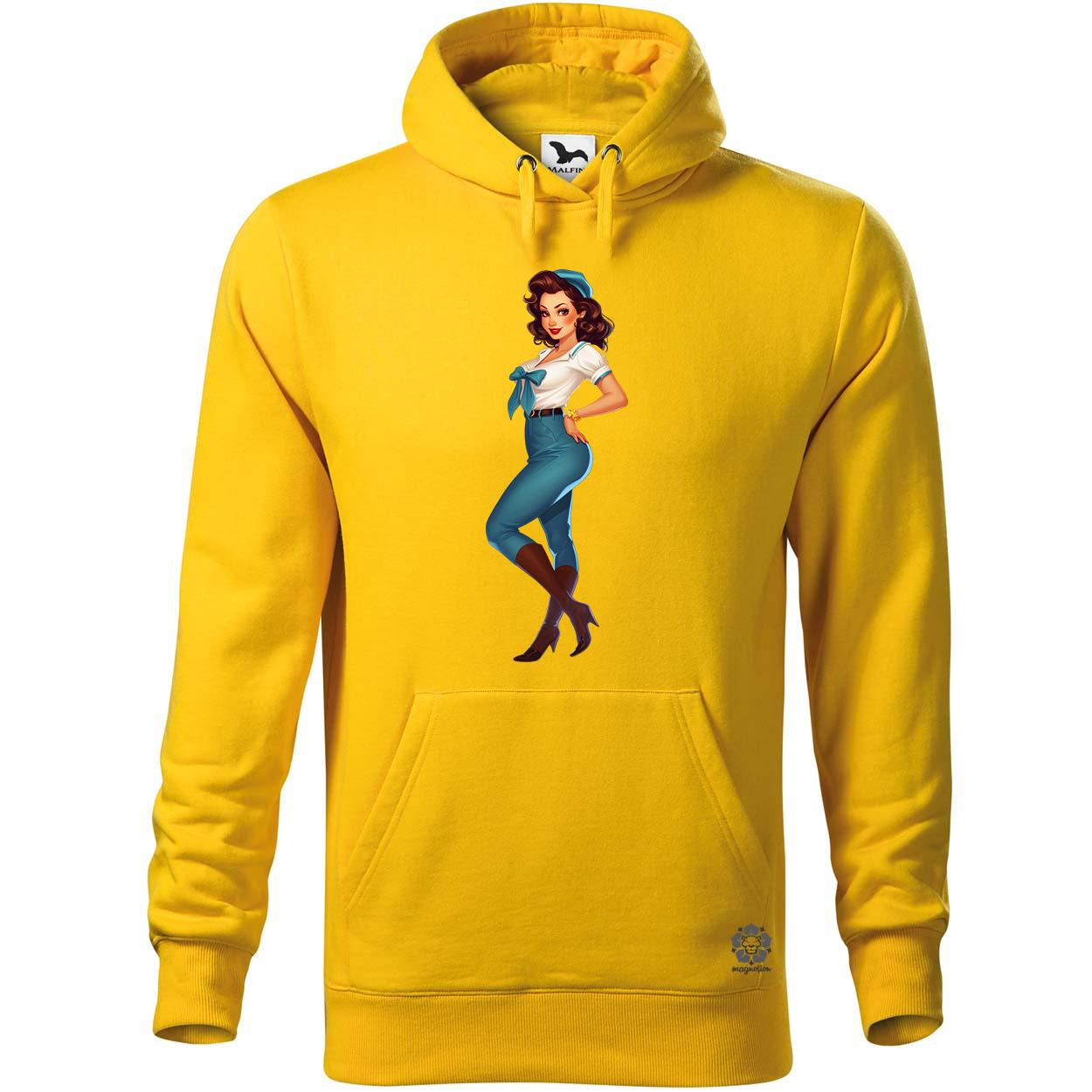 Pin-up girl v14 egyedi  pulóver 