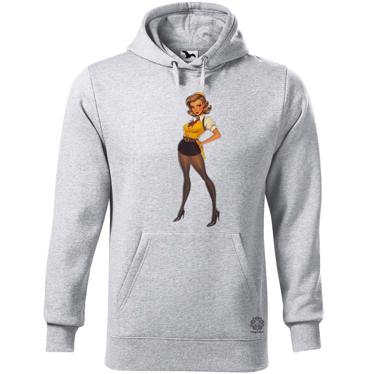 Pin-up girl v15 egyedi  pulóver 