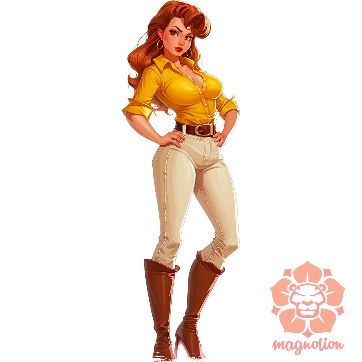 Pin-up girl v16 egyedi  pulóver 
