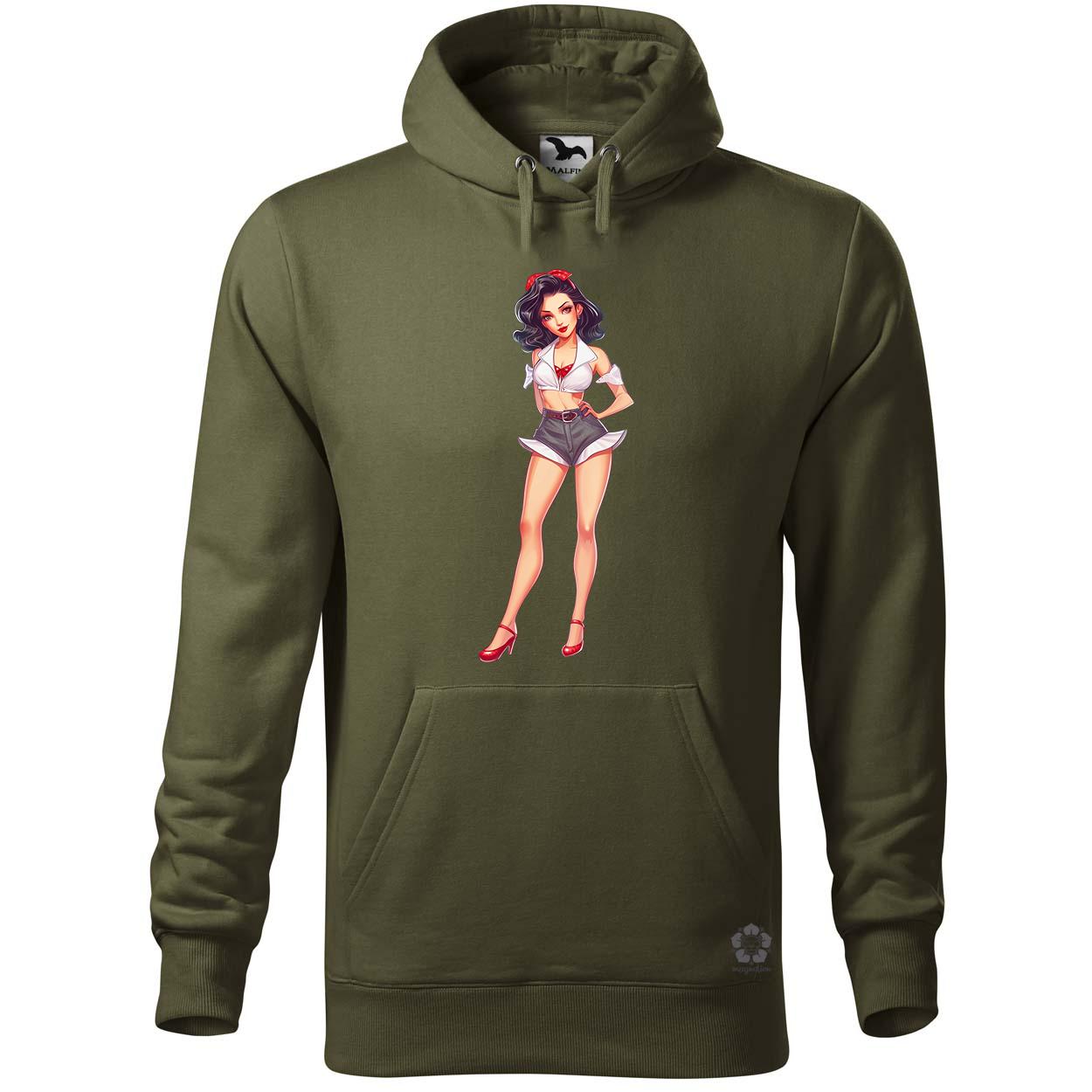 Pin-up girl v17 egyedi  pulóver 