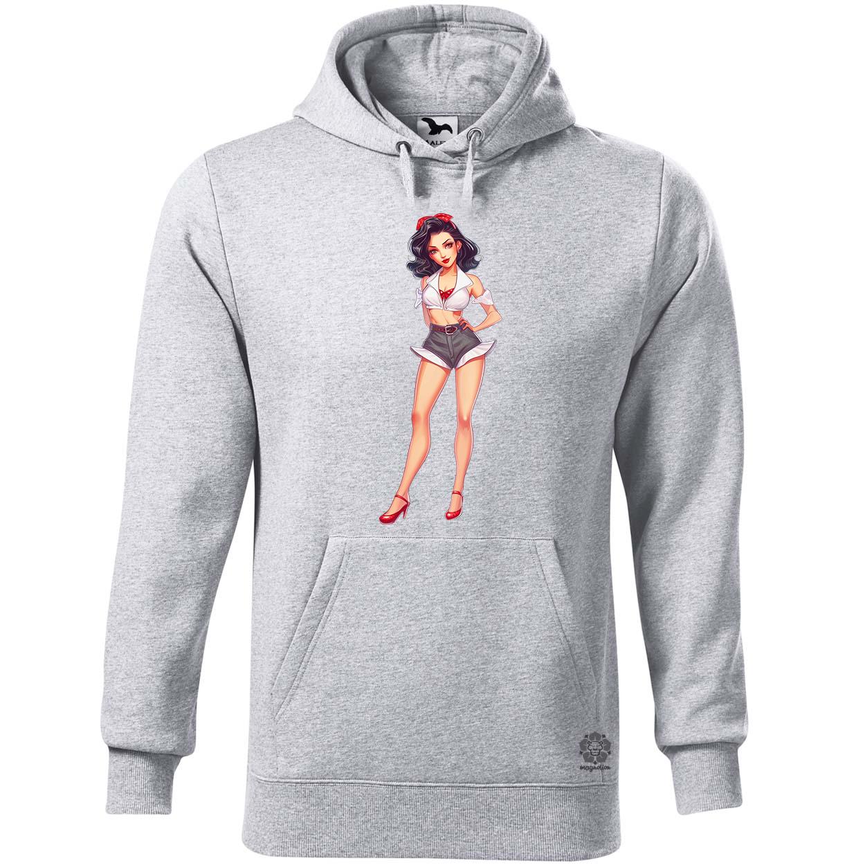 Pin-up girl v17 egyedi  pulóver 