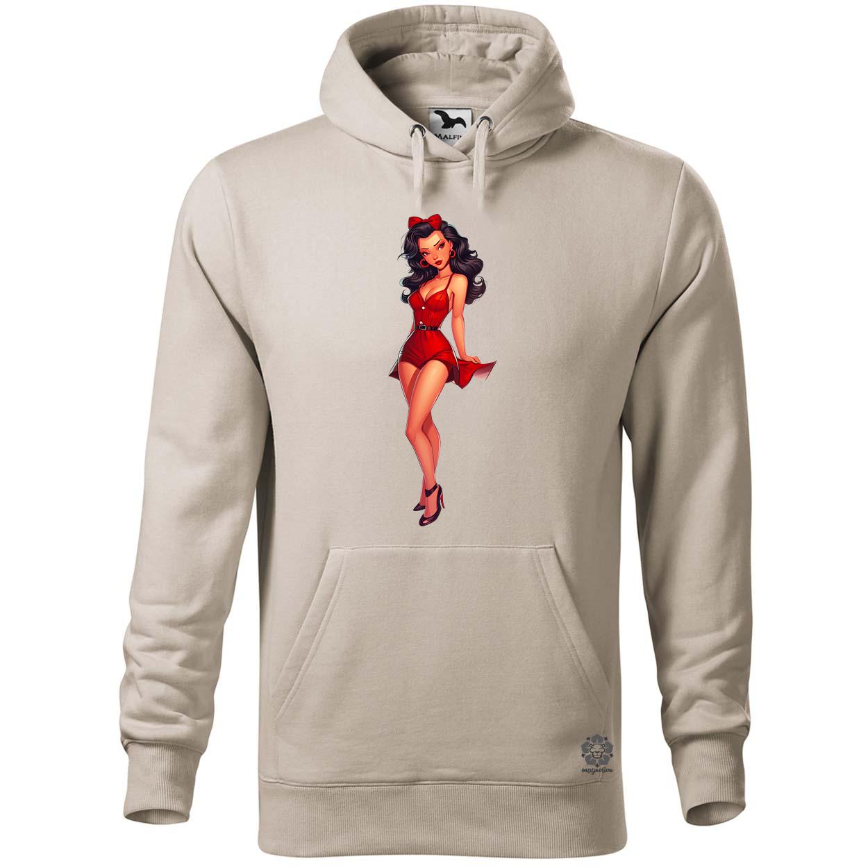 Pin-up girl v18 egyedi  pulóver 