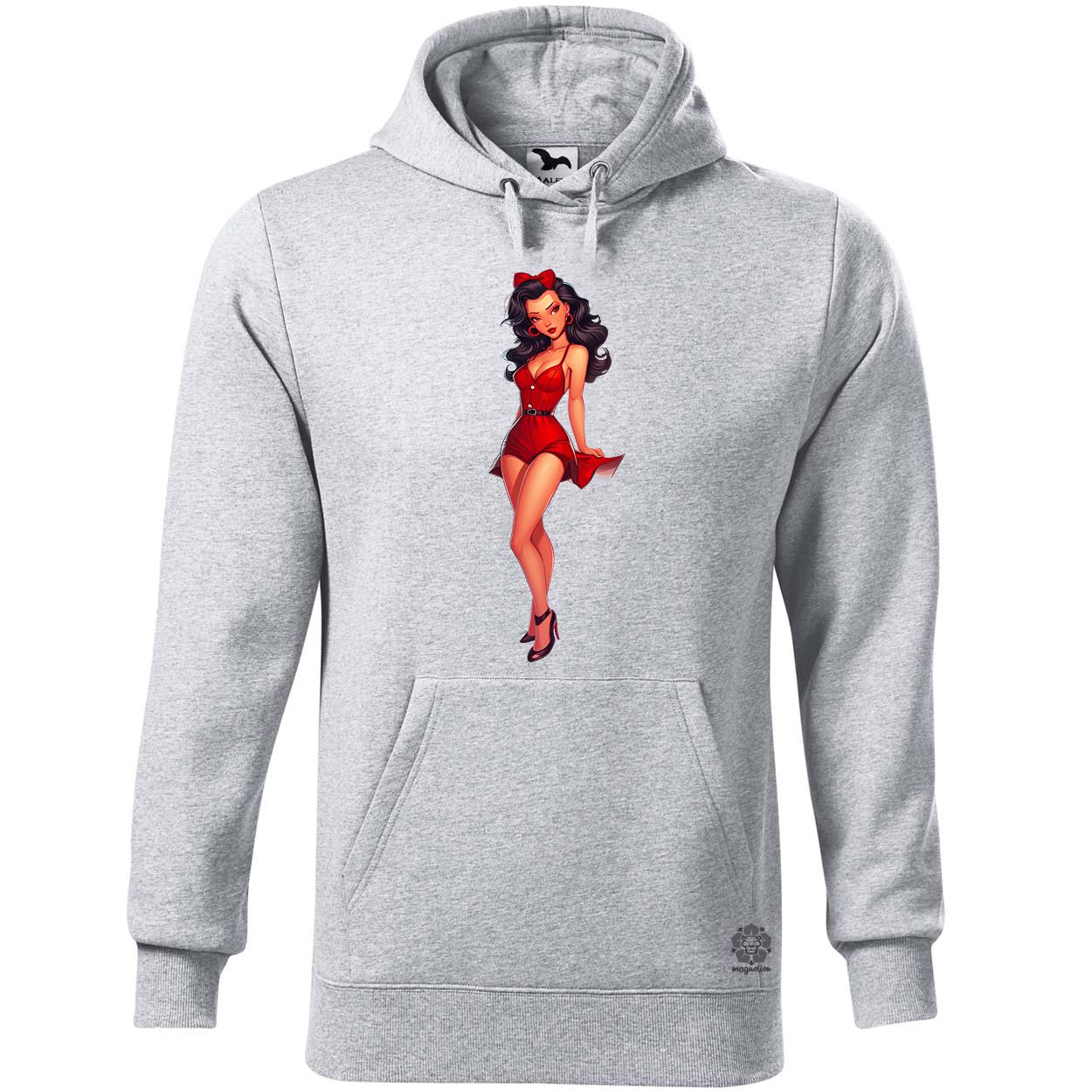 Pin-up girl v18 egyedi  pulóver 