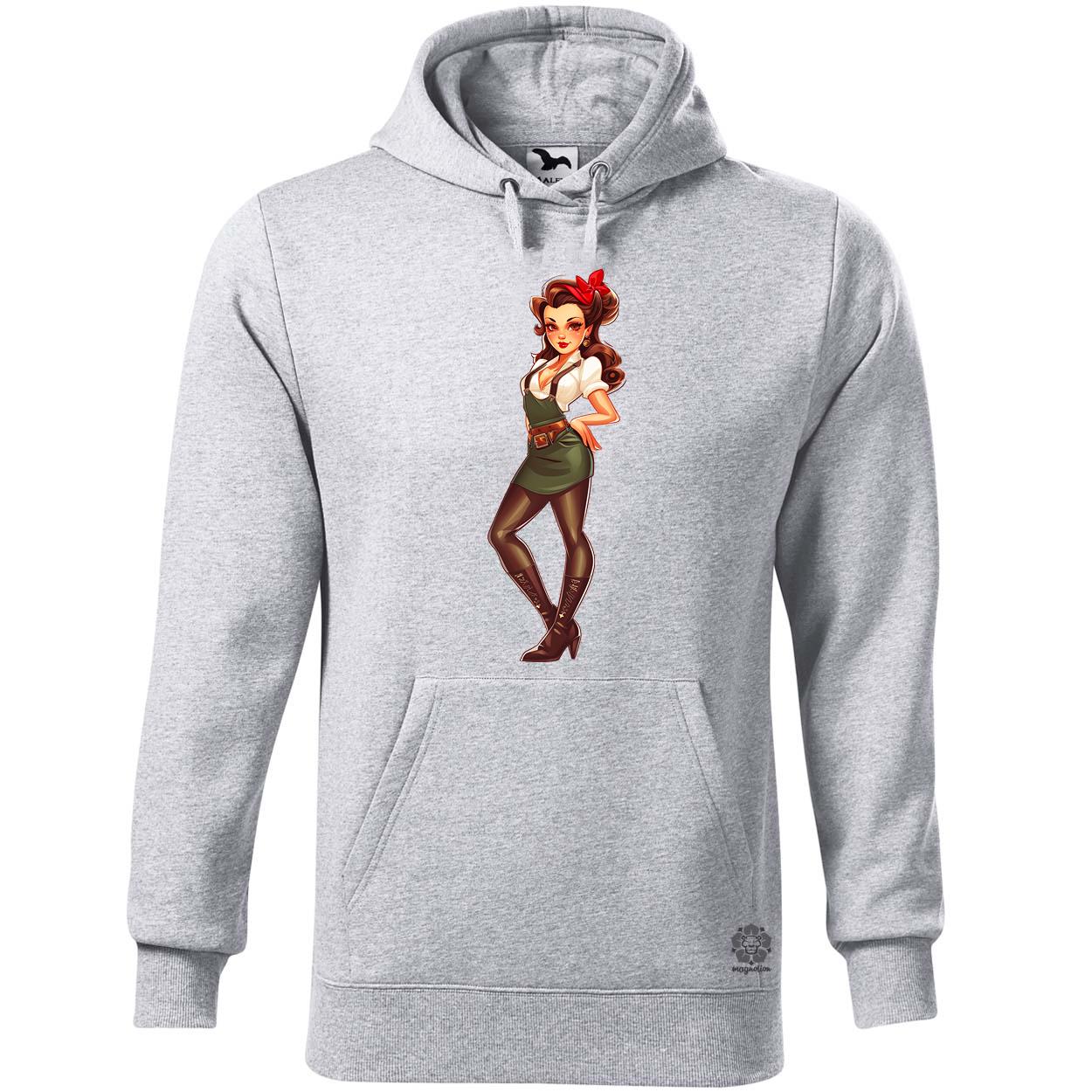 Pin-up girl v2 egyedi  pulóver 