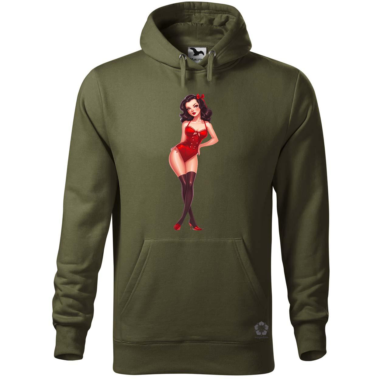 Pin-up girl v3 egyedi  pulóver 
