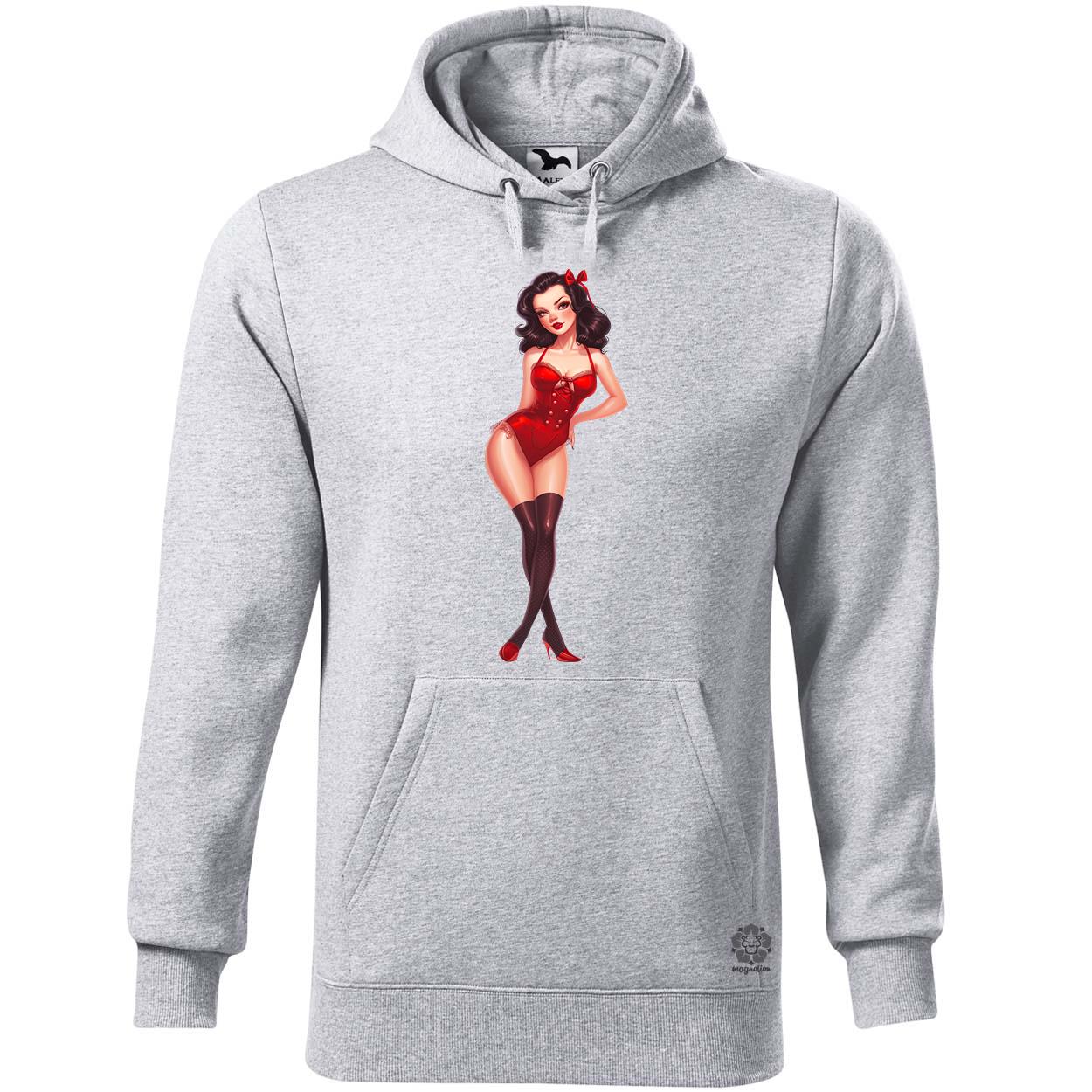 Pin-up girl v3 egyedi  pulóver 