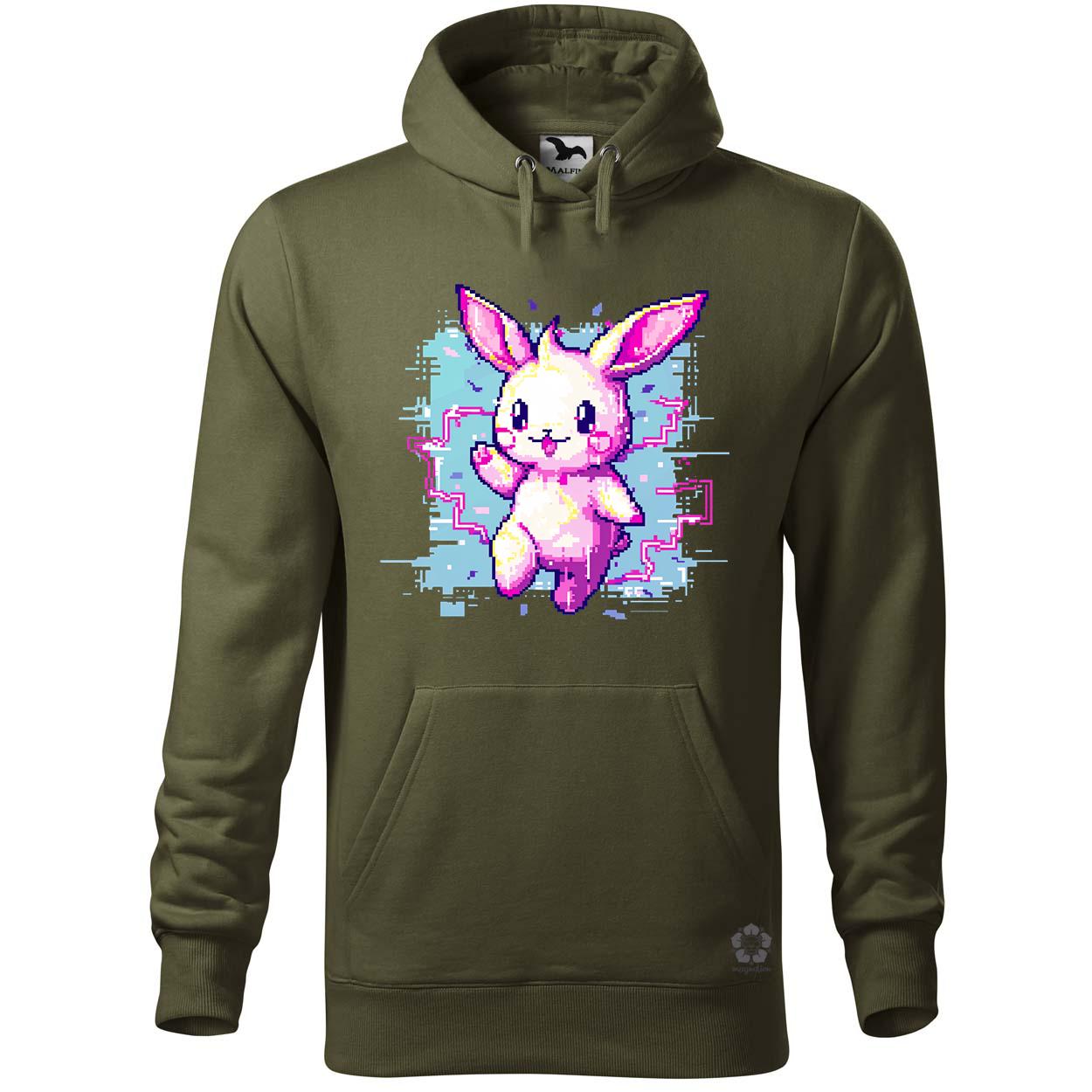 Pixelart kawaii nyuszi v1 egyedi  pulóver 