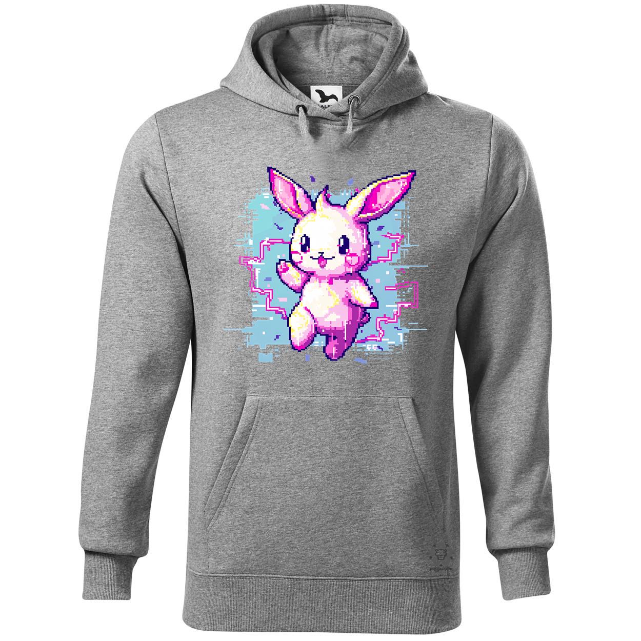 Pixelart kawaii nyuszi v1 egyedi  pulóver 