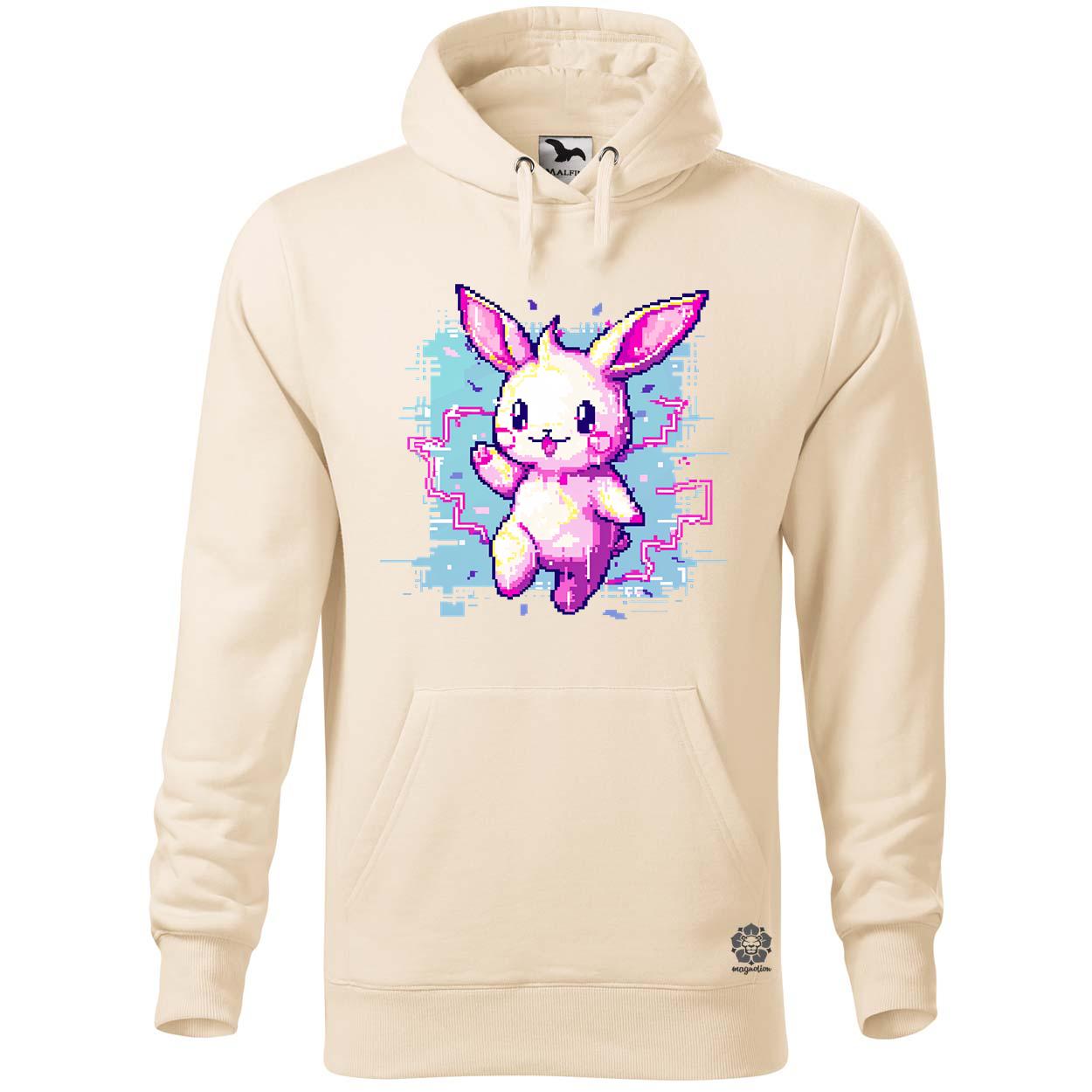 Pixelart kawaii nyuszi v1 egyedi  pulóver 