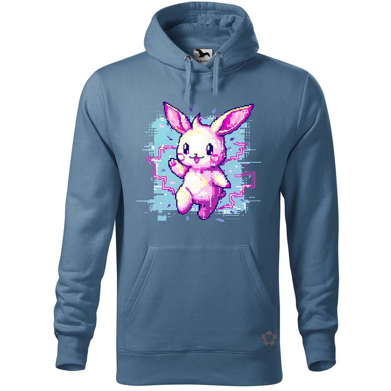 Pixelart kawaii nyuszi v1 egyedi  pulóver 