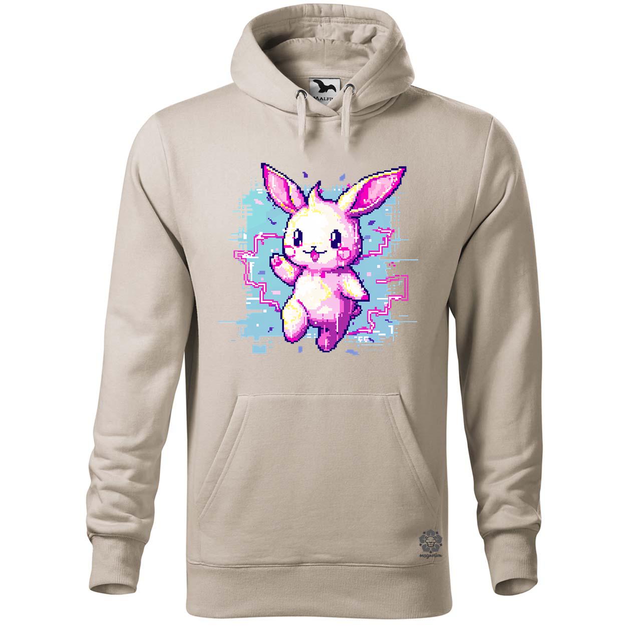 Pixelart kawaii nyuszi v1 egyedi  pulóver 