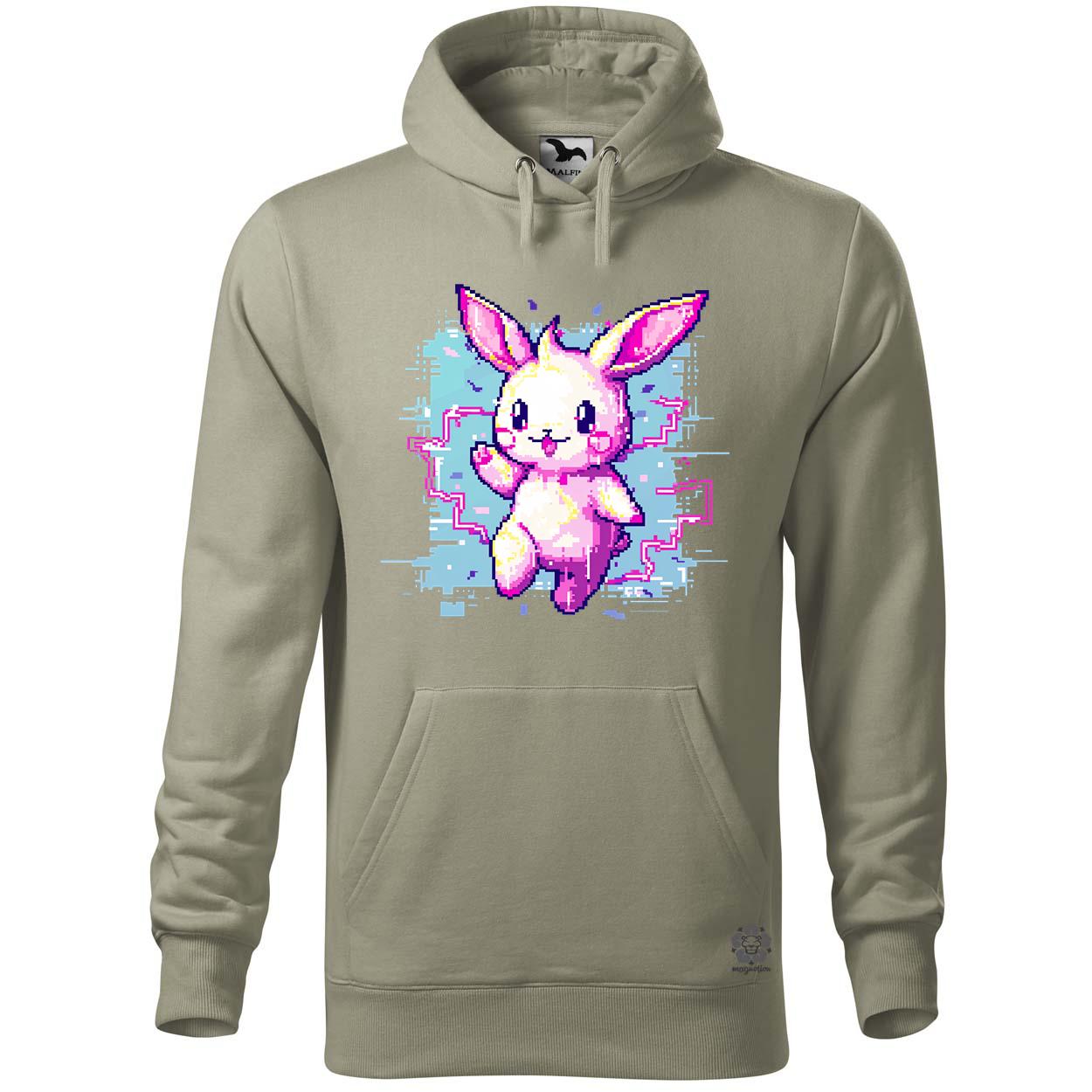Pixelart kawaii nyuszi v1 egyedi  pulóver 