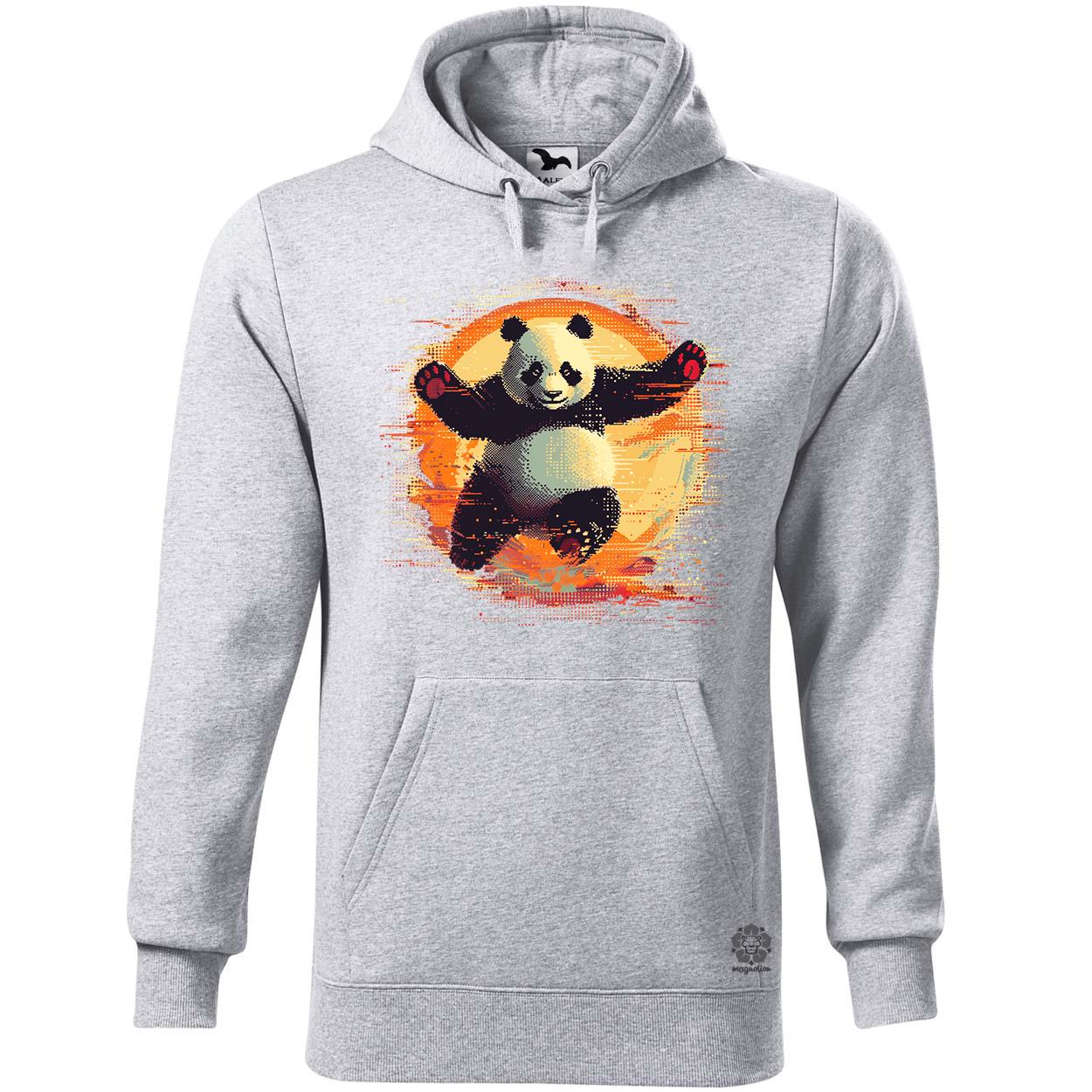 Pixelart kung fu panda v1 egyedi  pulóver 