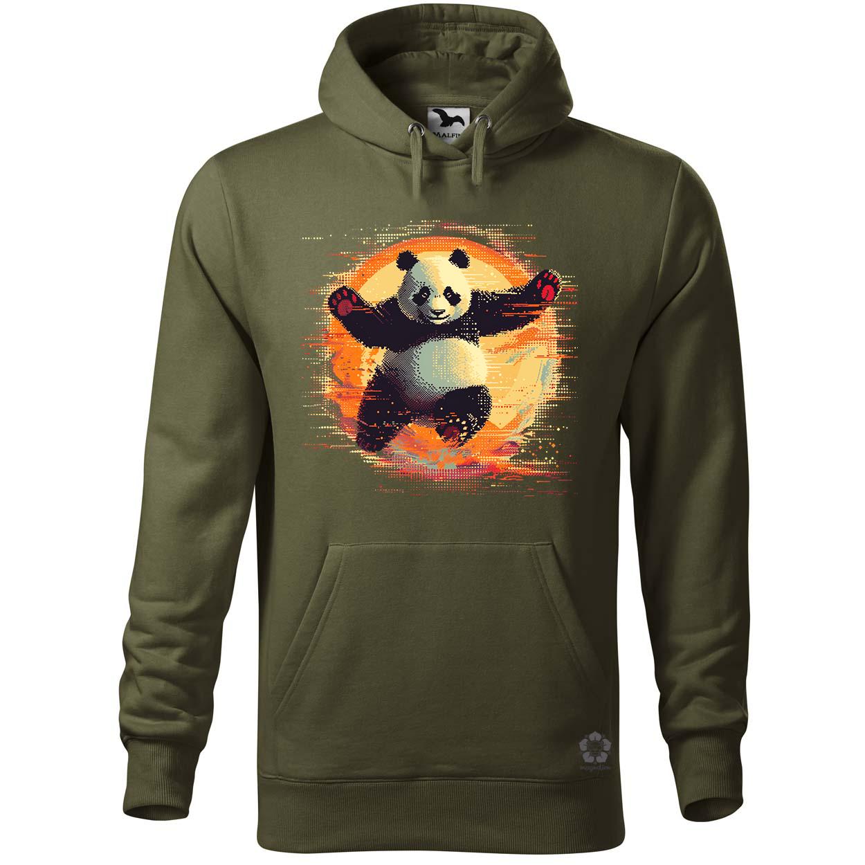 Pixelart kung fu panda v1 egyedi  pulóver 