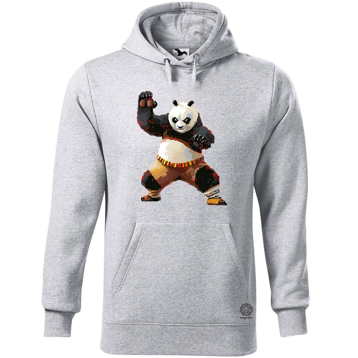 Pixelart kung fu panda v2 egyedi  pulóver 
