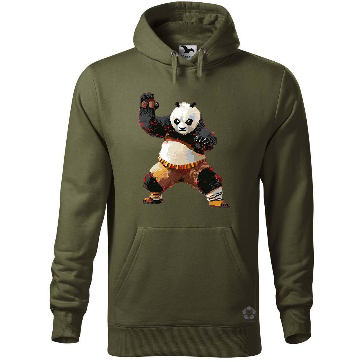 Pixelart kung fu panda v2 egyedi  pulóver 