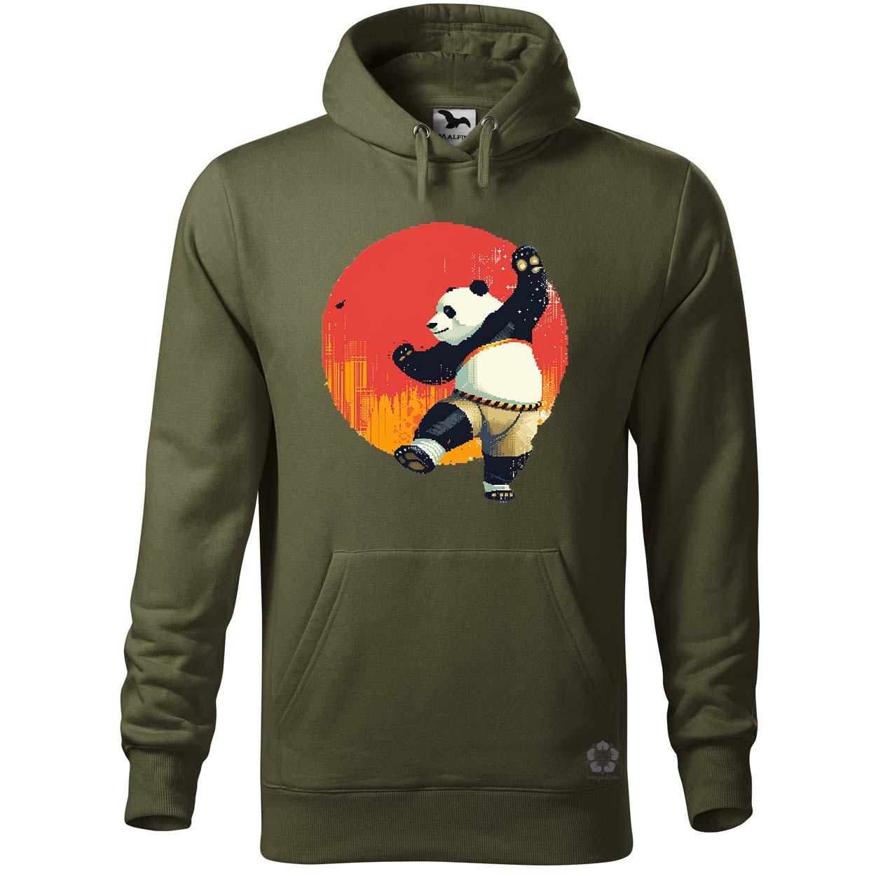 Pixelart kung fu panda v3 egyedi  pulóver 