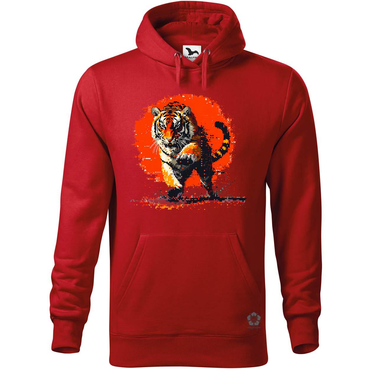 Pixelart kung fu tigris v2 egyedi  pulóver 