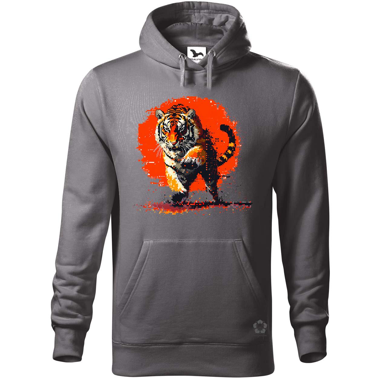 Pixelart kung fu tigris v2 egyedi  pulóver 