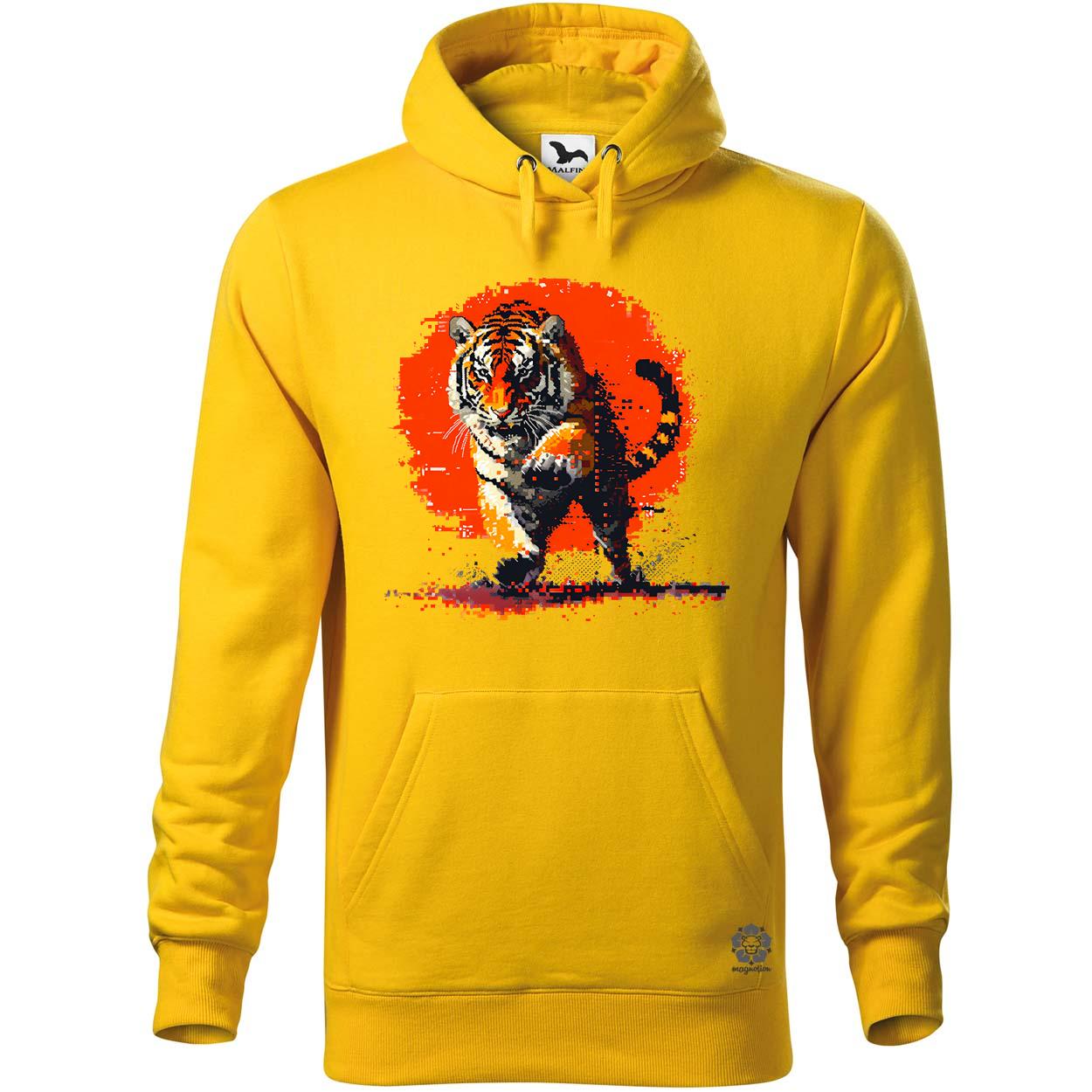 Pixelart kung fu tigris v2 egyedi  pulóver 