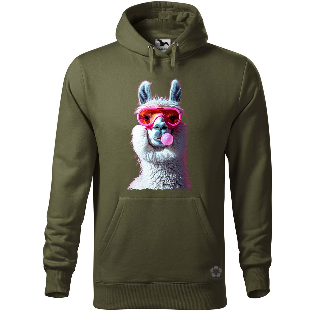 Popart láma v1 egyedi  pulóver 