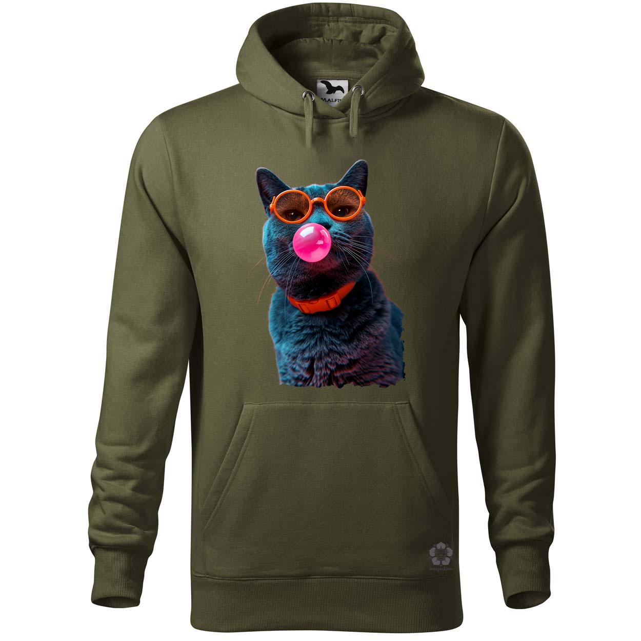 Popart macska v2 egyedi  pulóver 