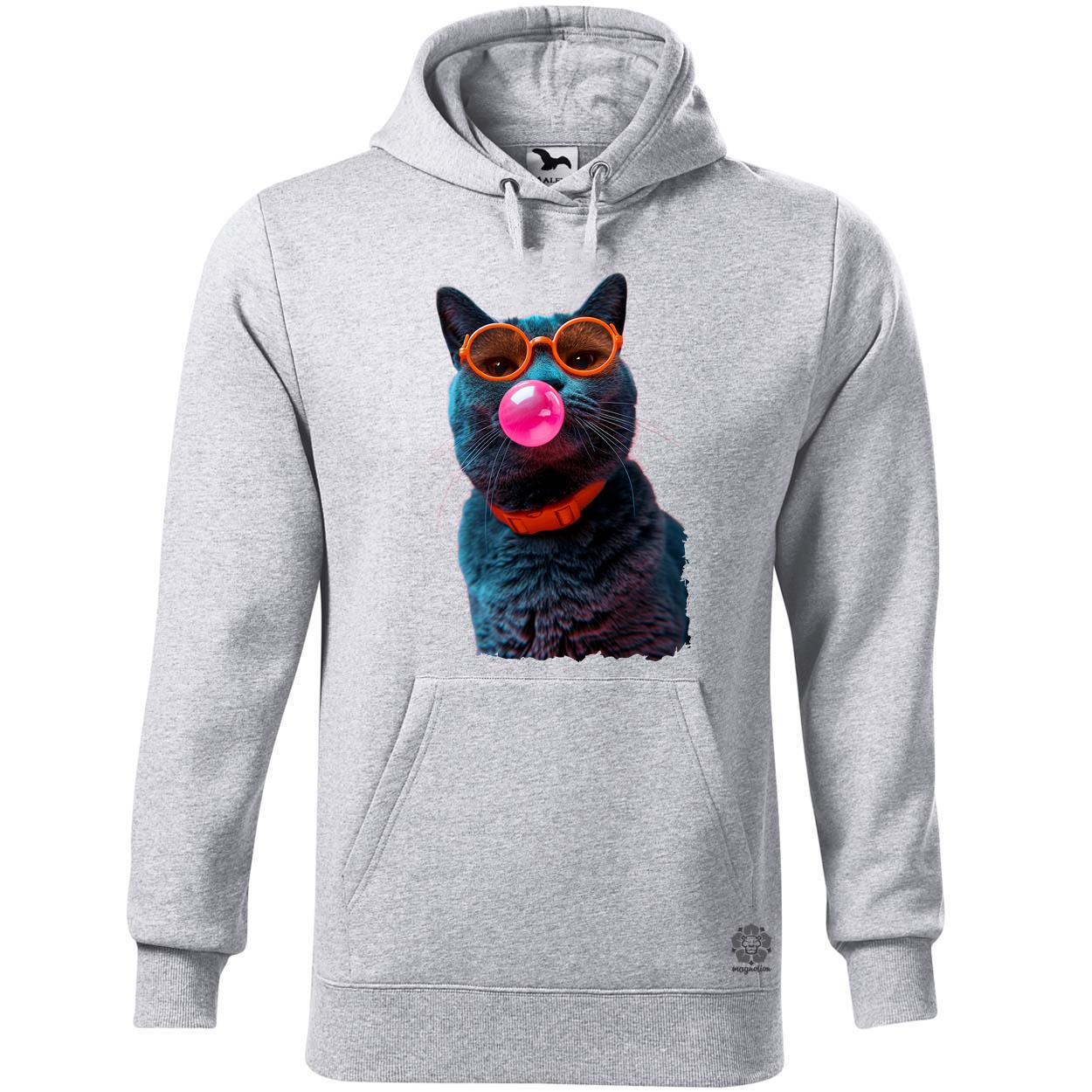 Popart macska v2 egyedi  pulóver 