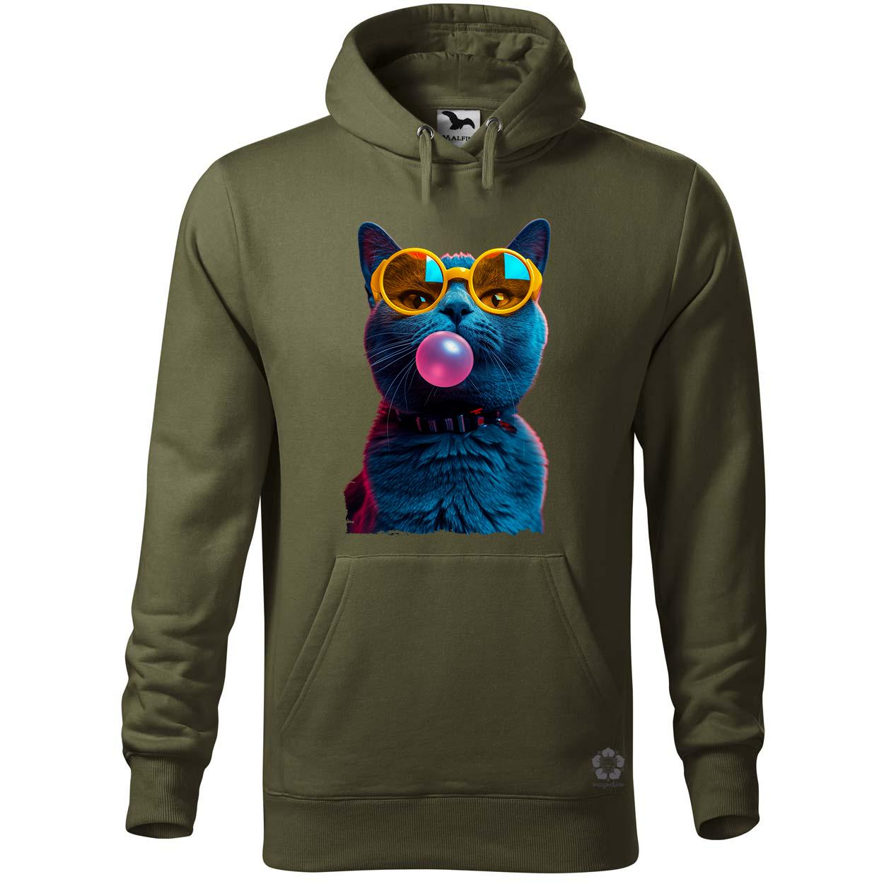 Popart macska v3 egyedi  pulóver 