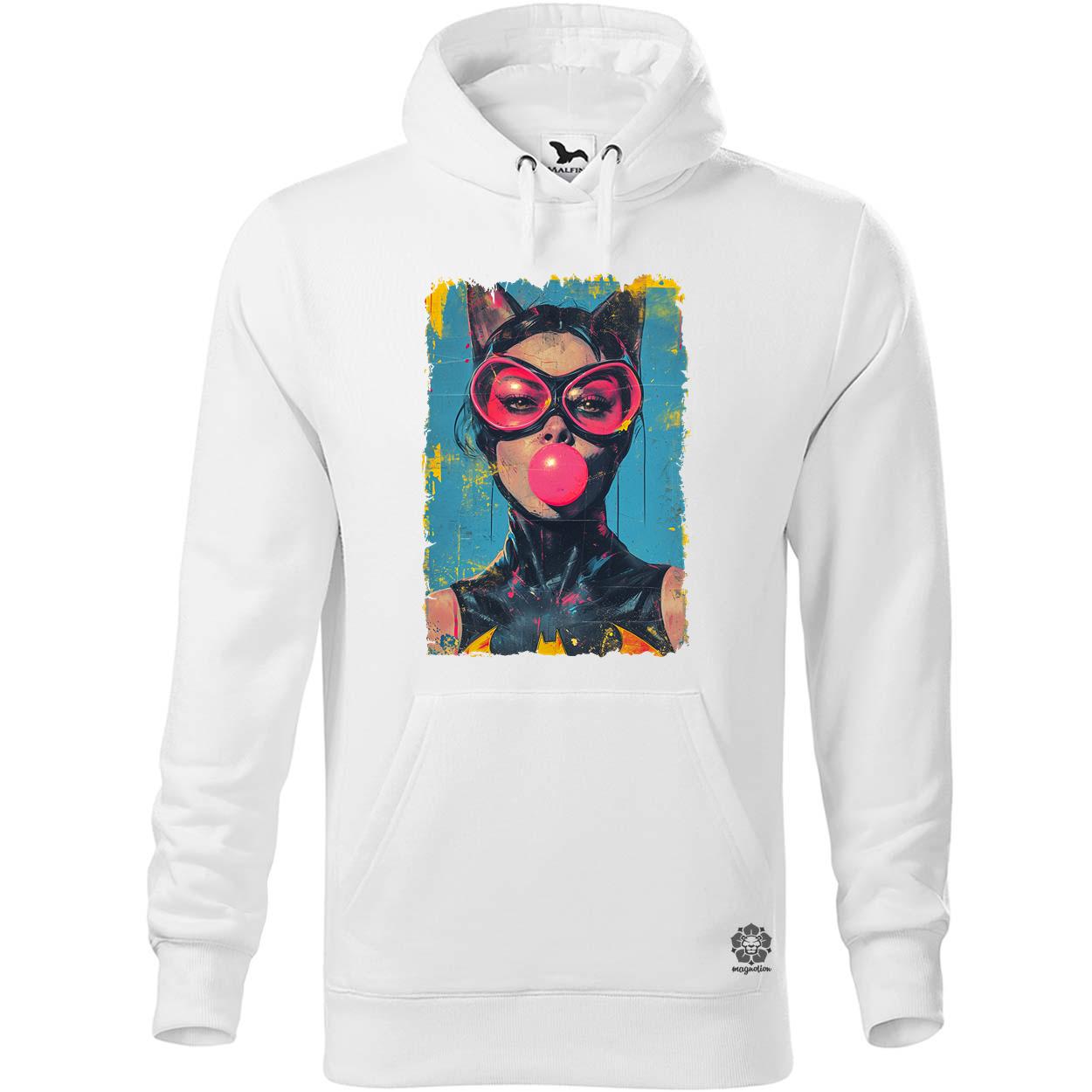 Popart macskanő v1 egyedi  pulóver 