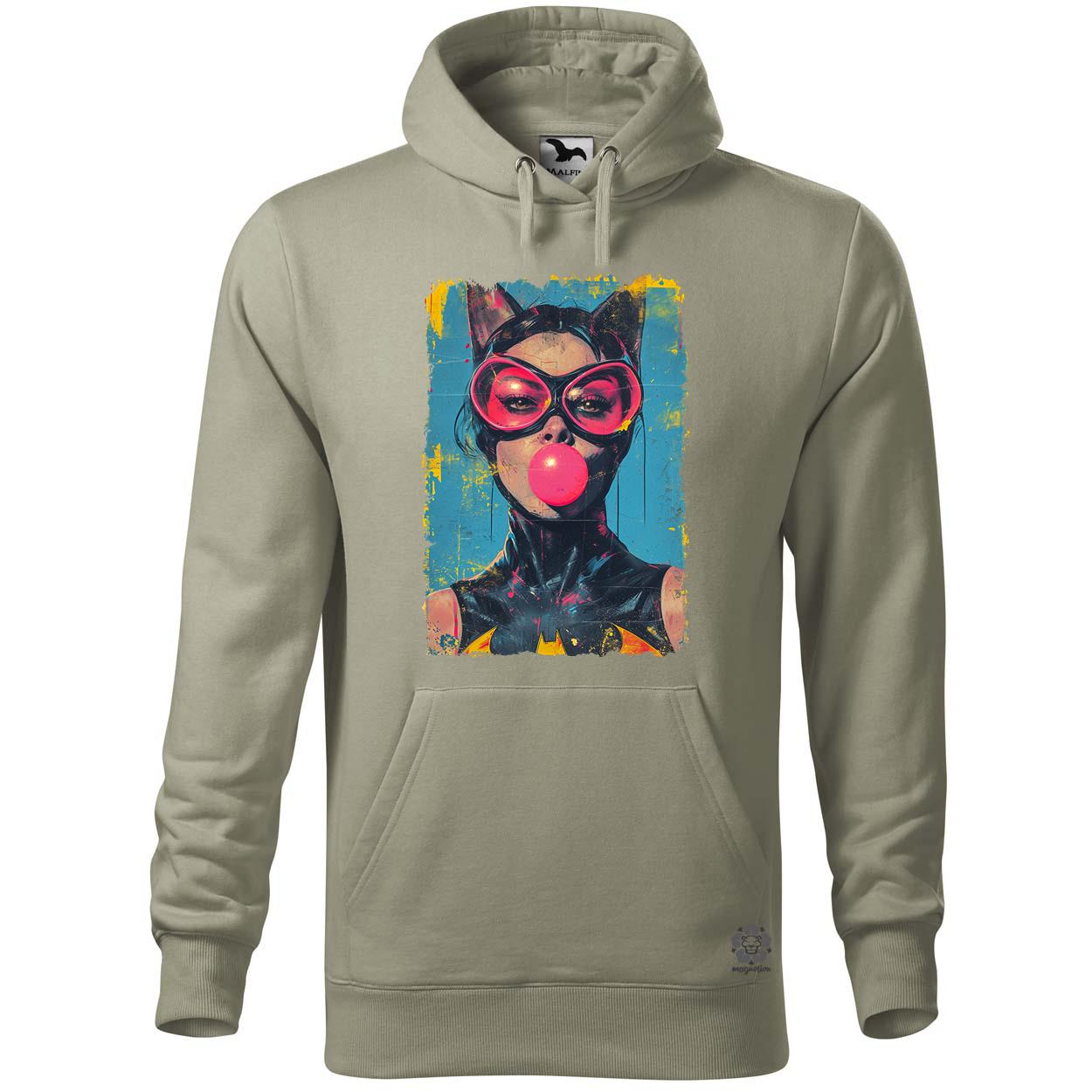 Popart macskanő v1 egyedi  pulóver 