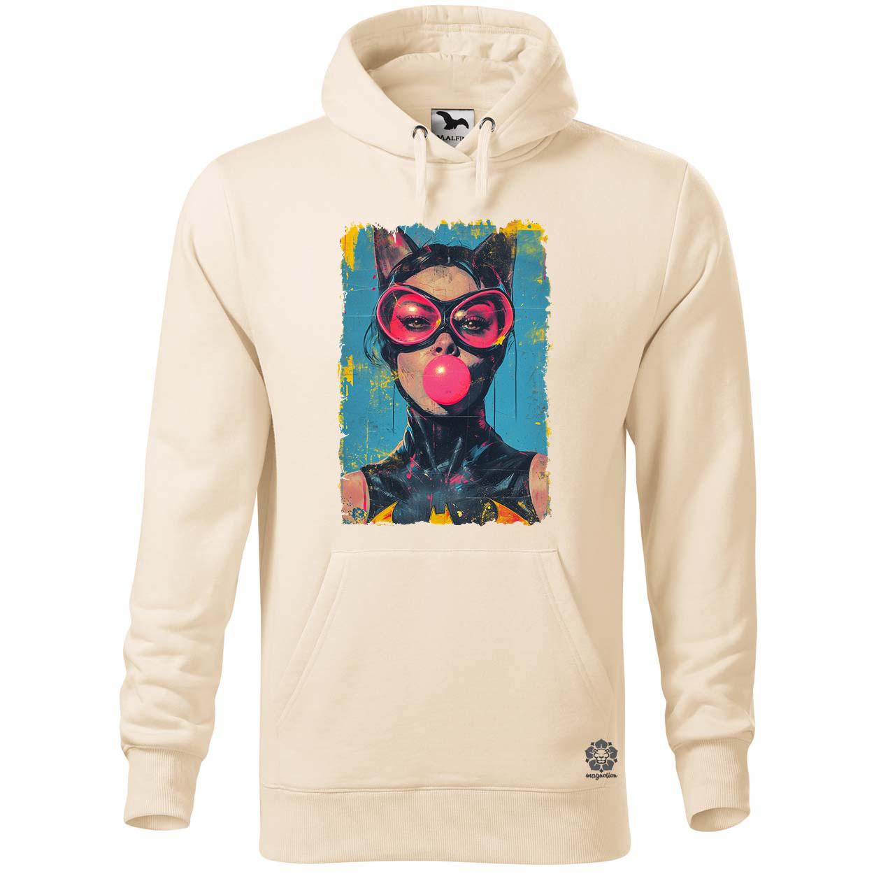 Popart macskanő v1 egyedi  pulóver 