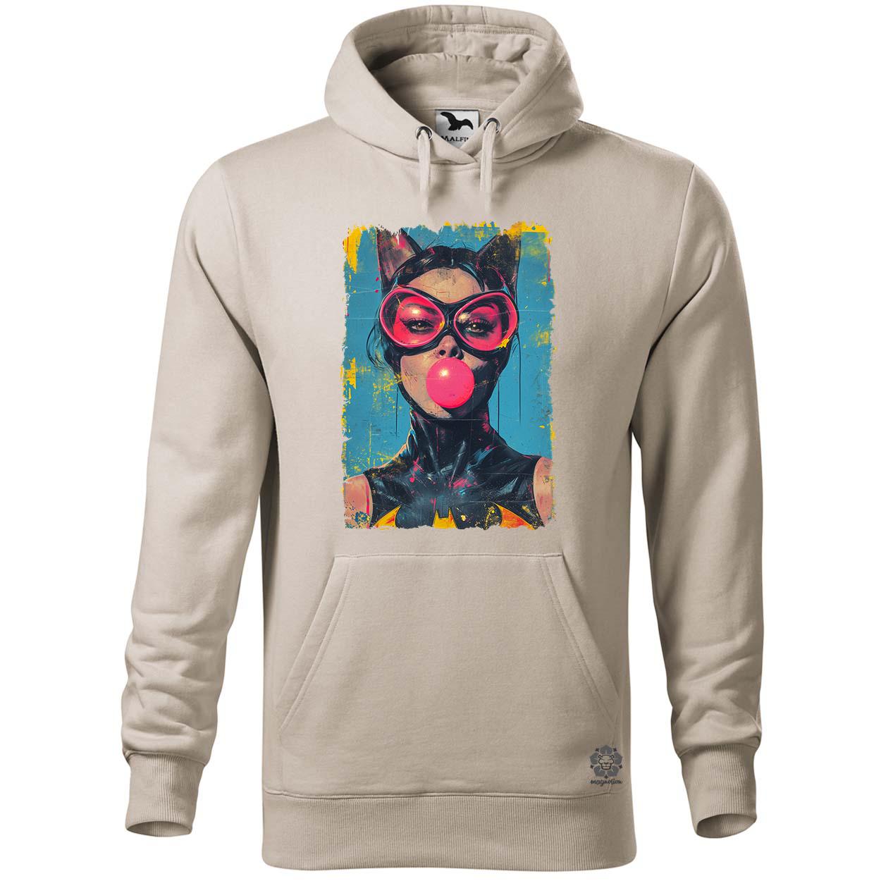 Popart macskanő v1 egyedi  pulóver 