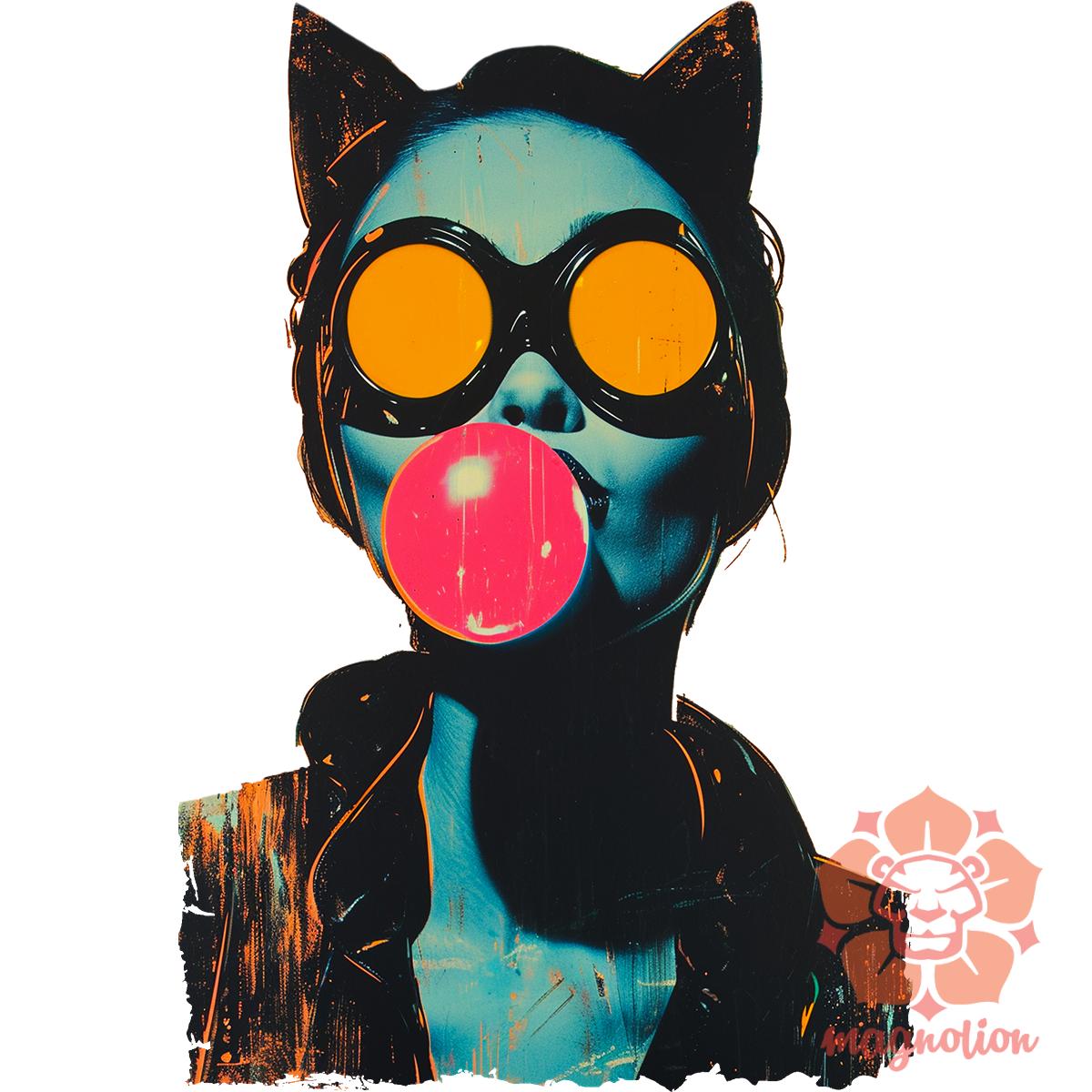 Popart macskanő v10 egyedi  pulóver 