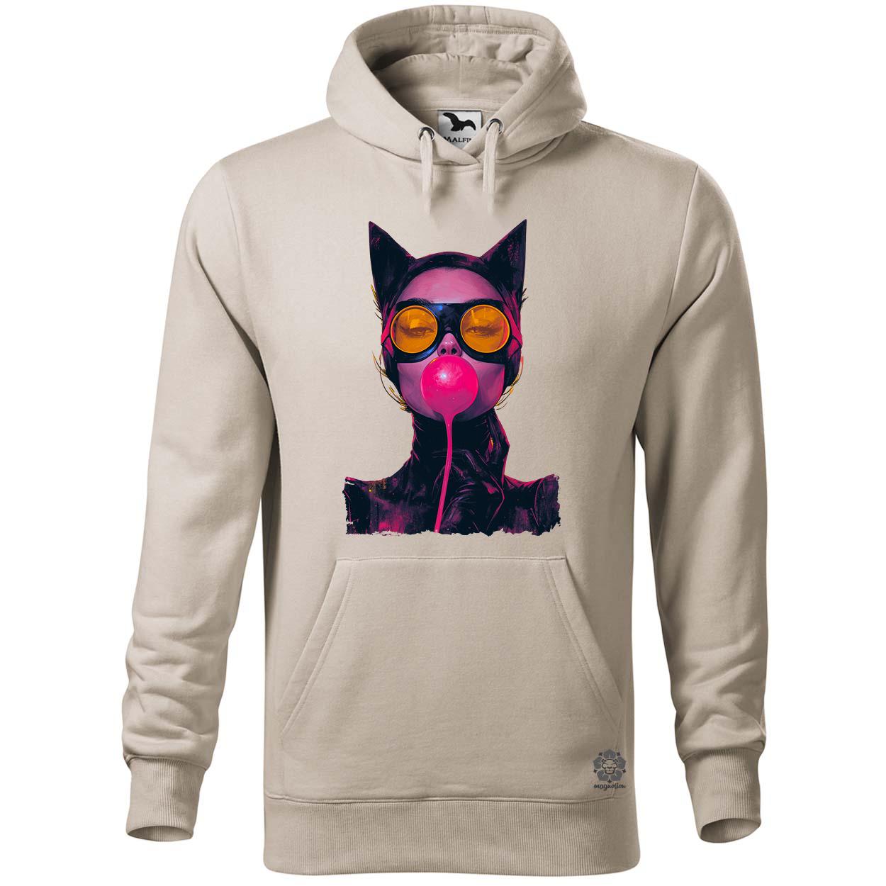 Popart macskanő v2 egyedi  pulóver 
