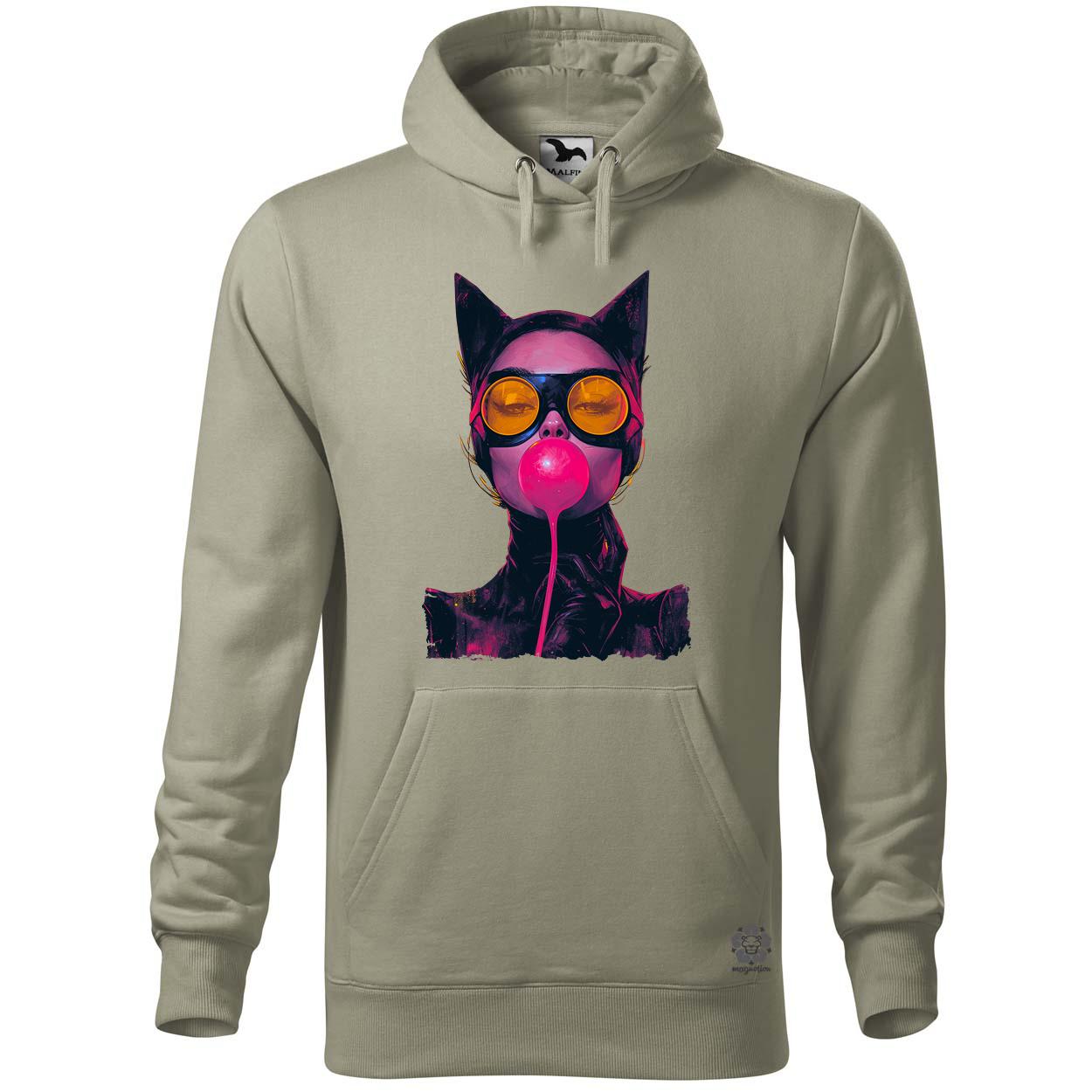 Popart macskanő v2 egyedi  pulóver 
