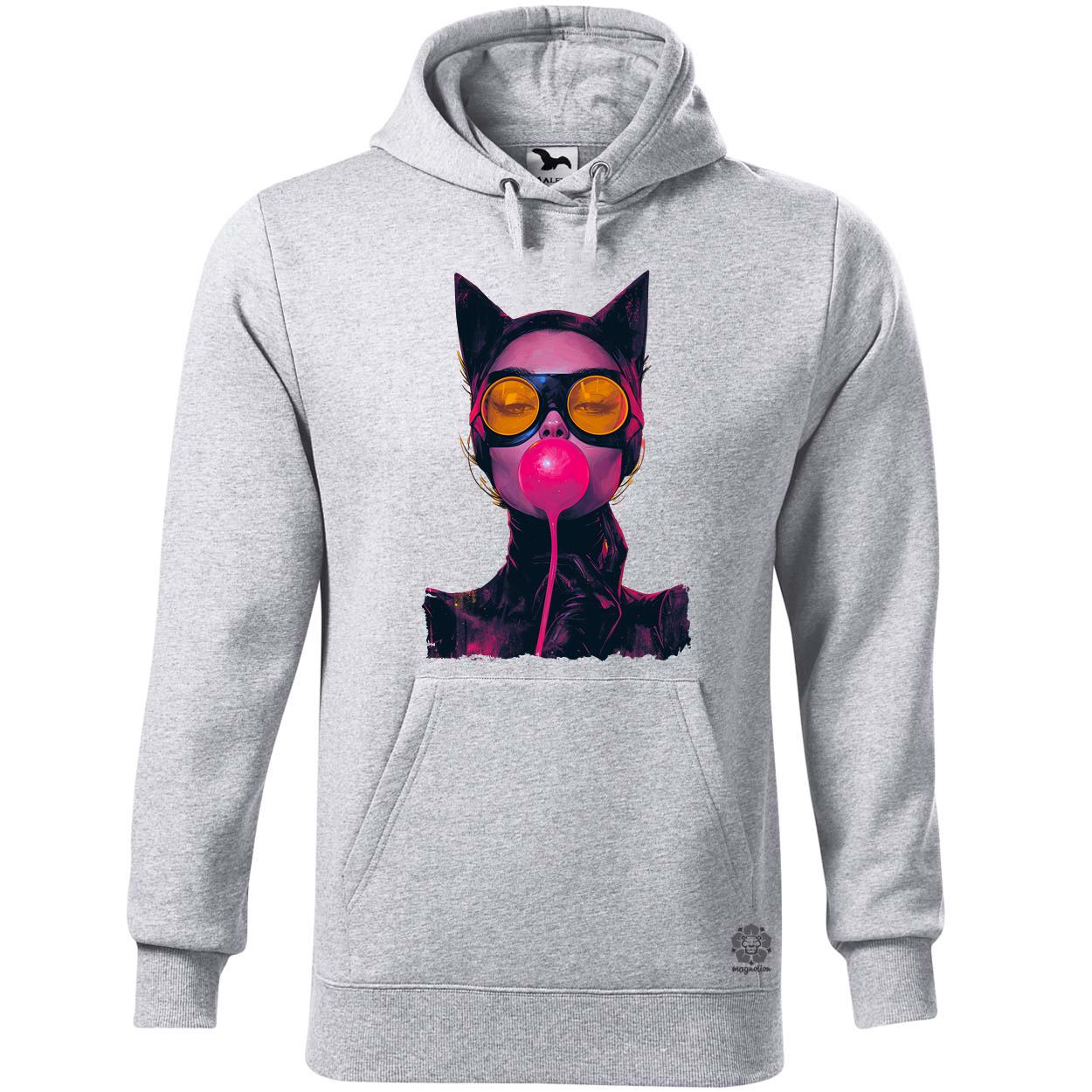 Popart macskanő v2 egyedi  pulóver 