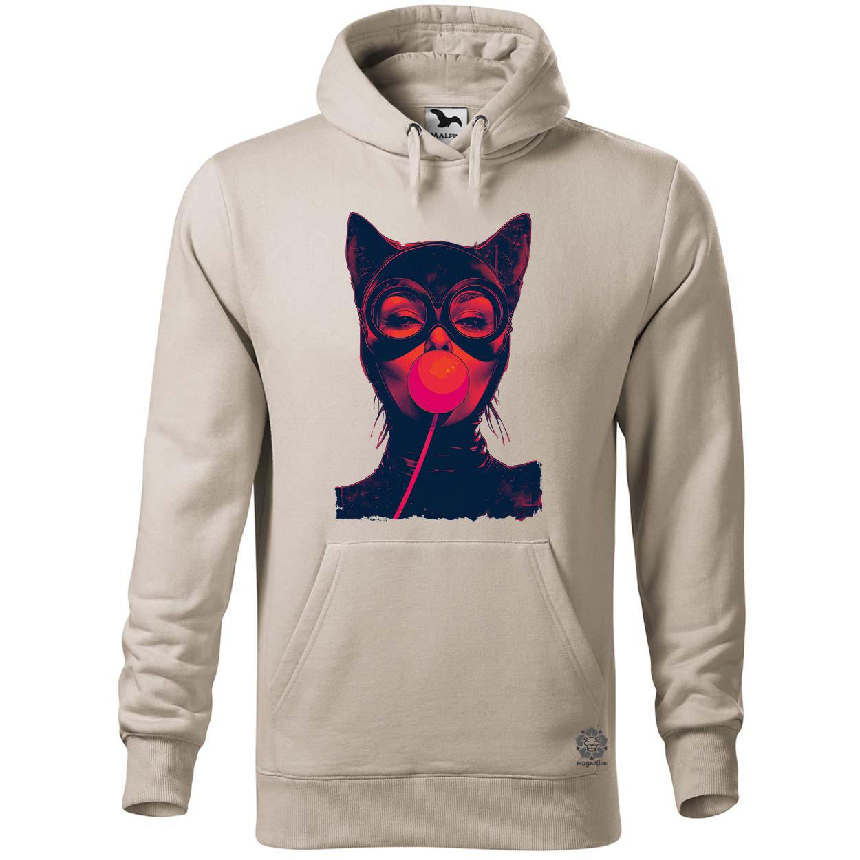 Popart macskanő v3 egyedi  pulóver 