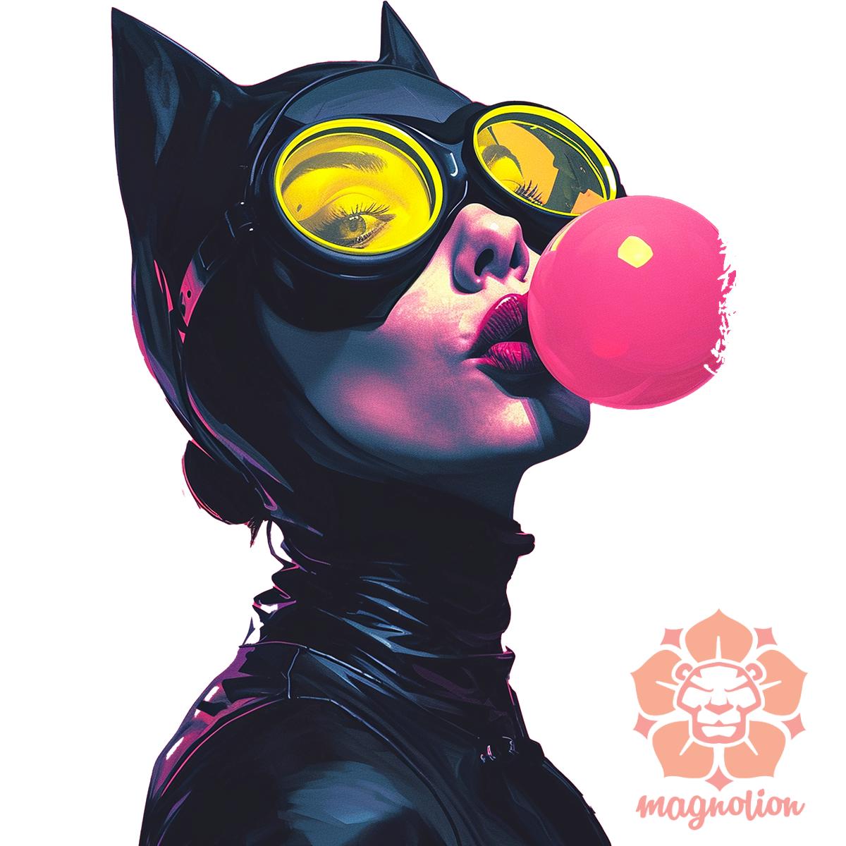 Popart macskanő v4 egyedi  pulóver 