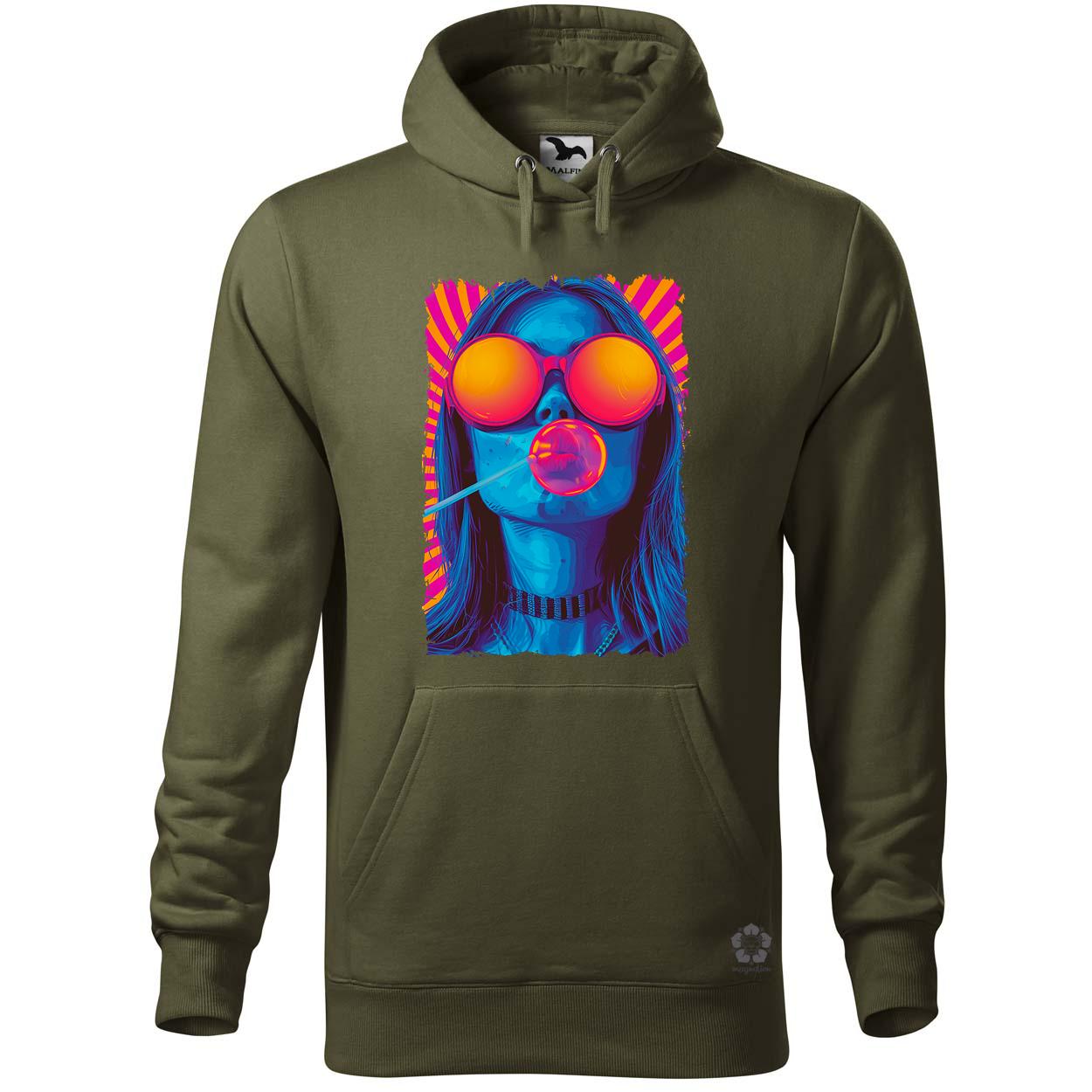 Popart macskanő v6 egyedi  pulóver 