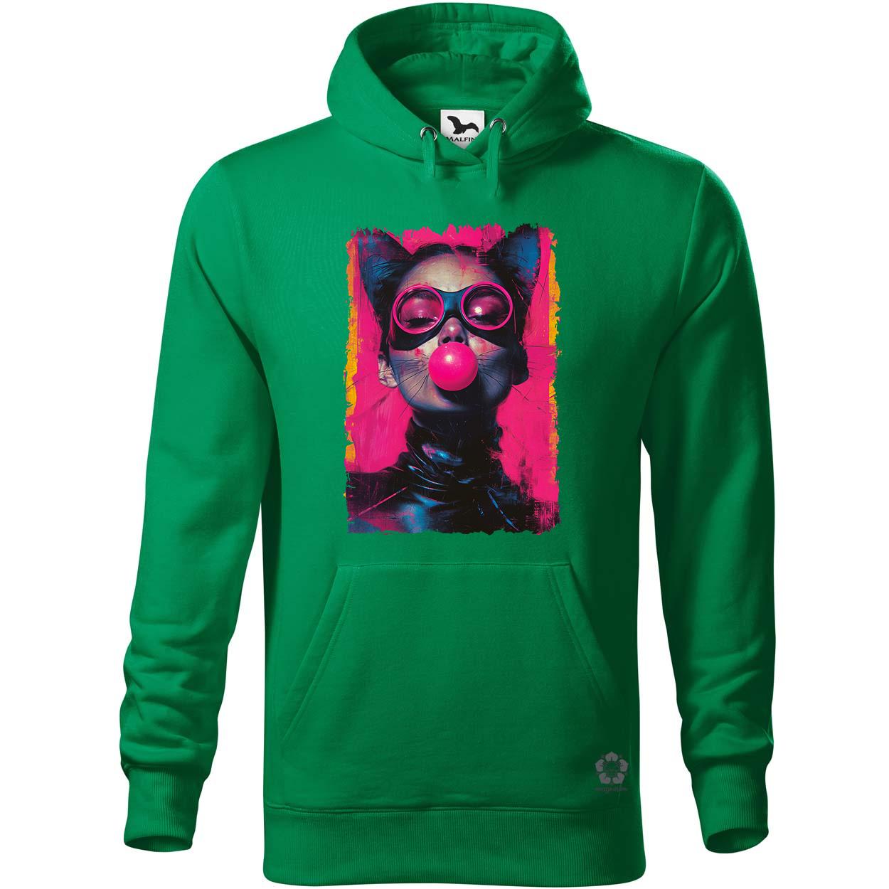 Popart macskanő v7 egyedi  pulóver 