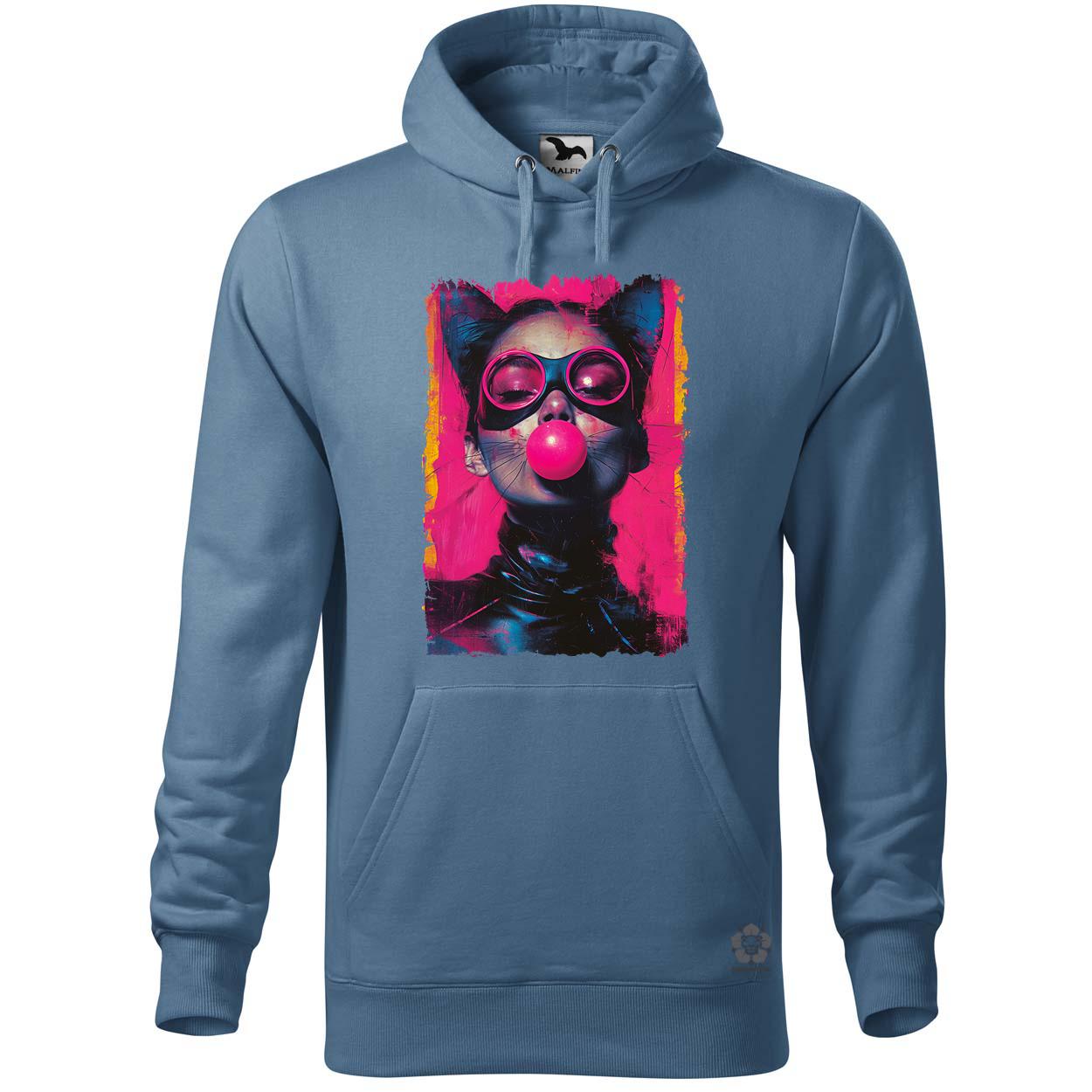 Popart macskanő v7 egyedi  pulóver 