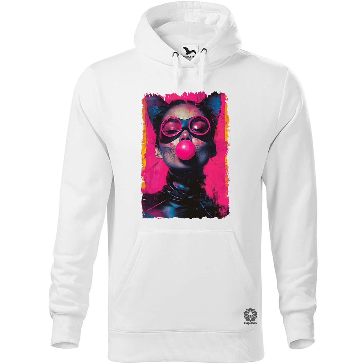 Popart macskanő v7 egyedi  pulóver 