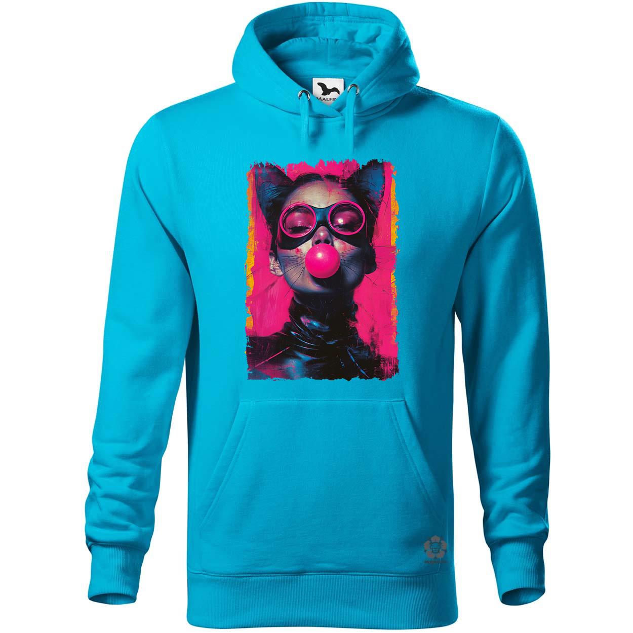 Popart macskanő v7 egyedi  pulóver 