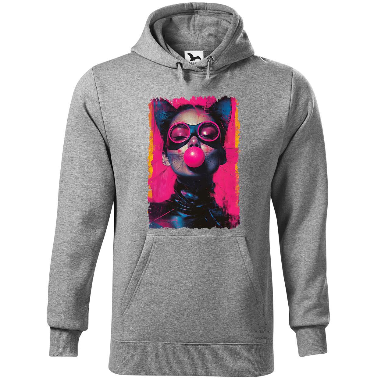 Popart macskanő v7 egyedi  pulóver 