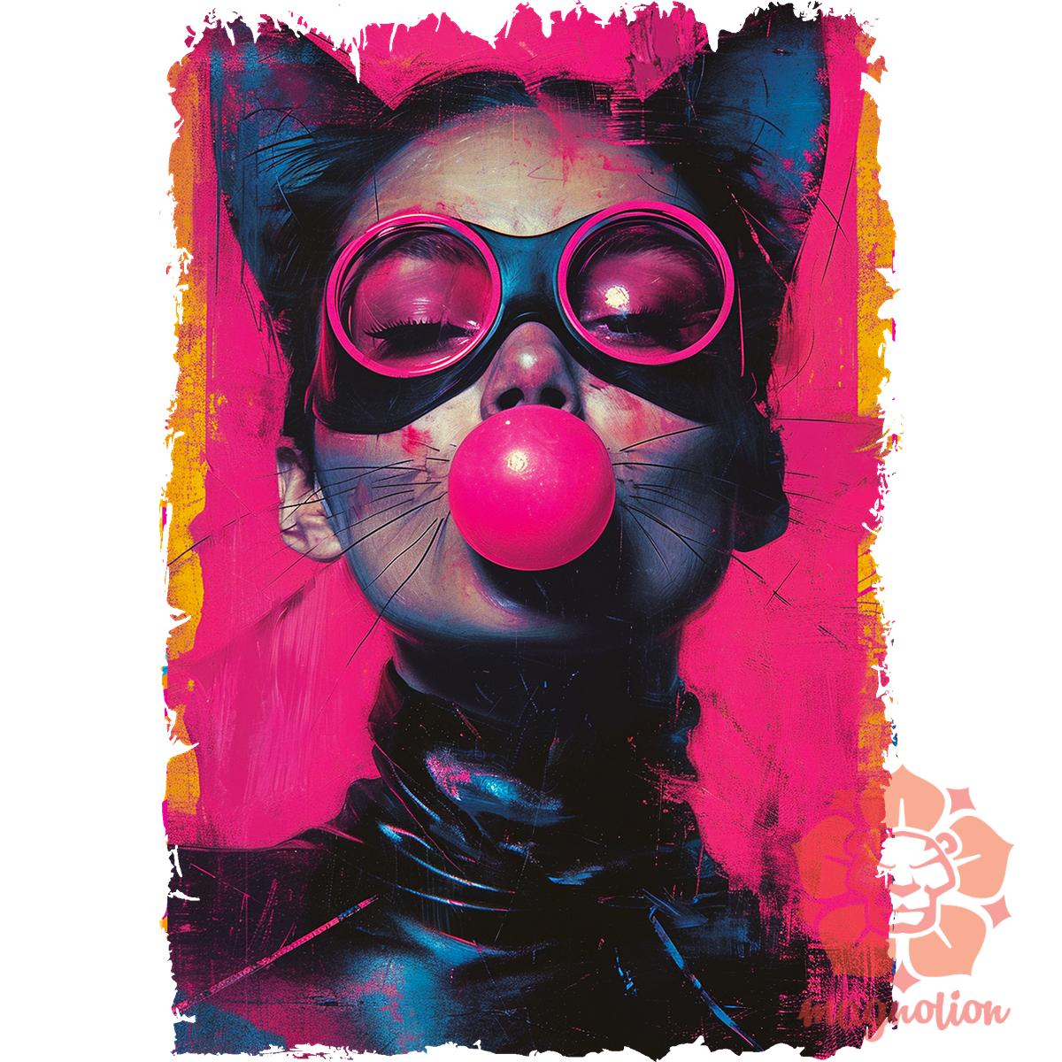 Popart macskanő v7 egyedi  pulóver 