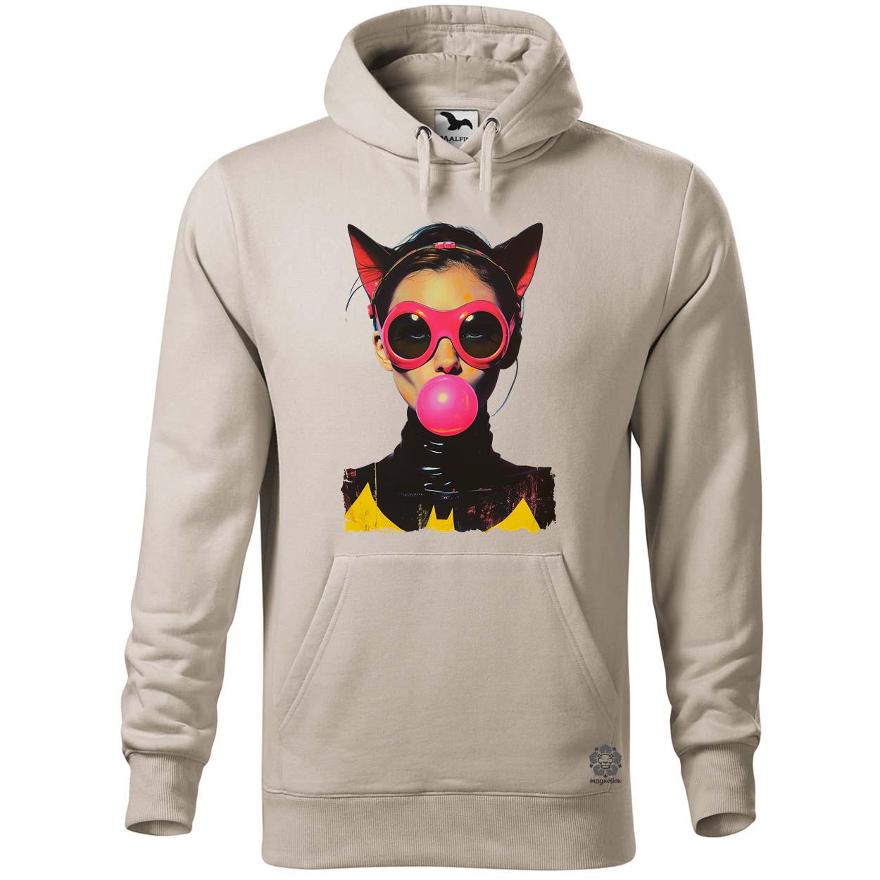 Popart macskanő v8 egyedi  pulóver 