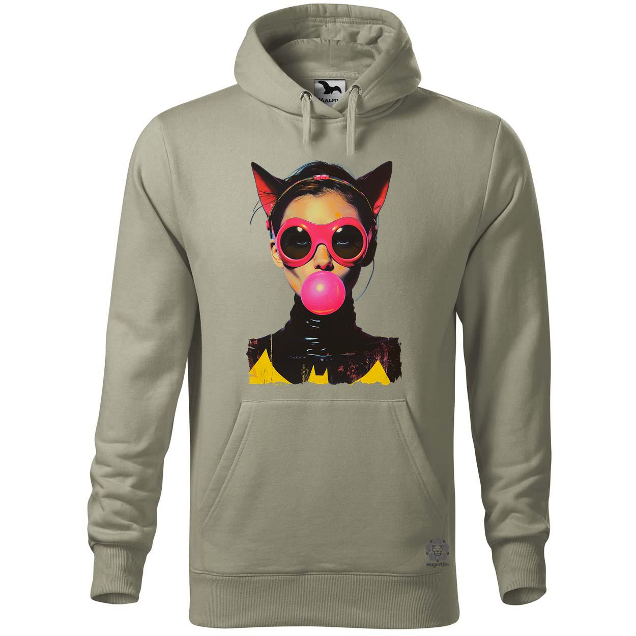 Popart macskanő v8 egyedi  pulóver 